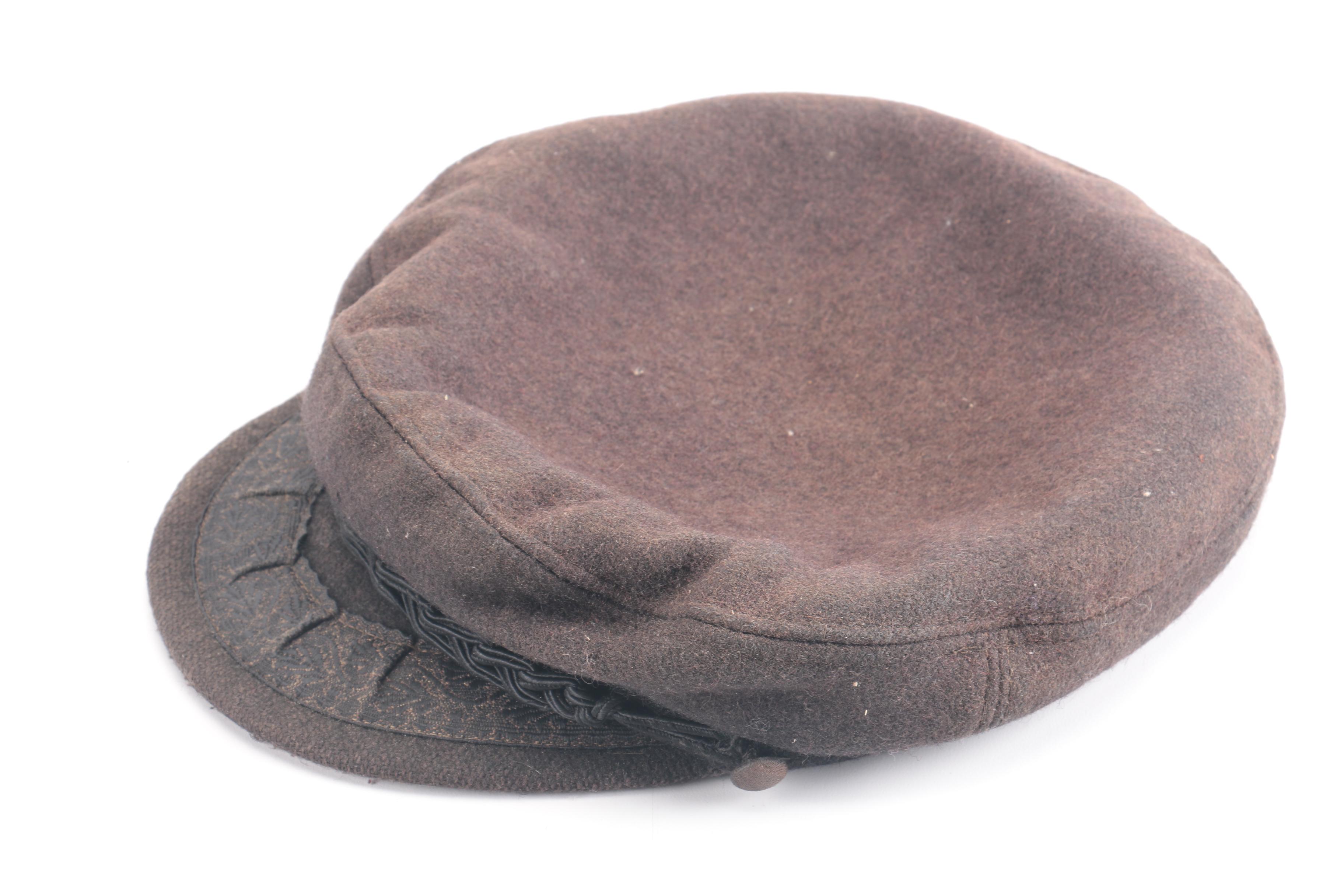 Pair of Felted Wool Greek Fisherman Caps