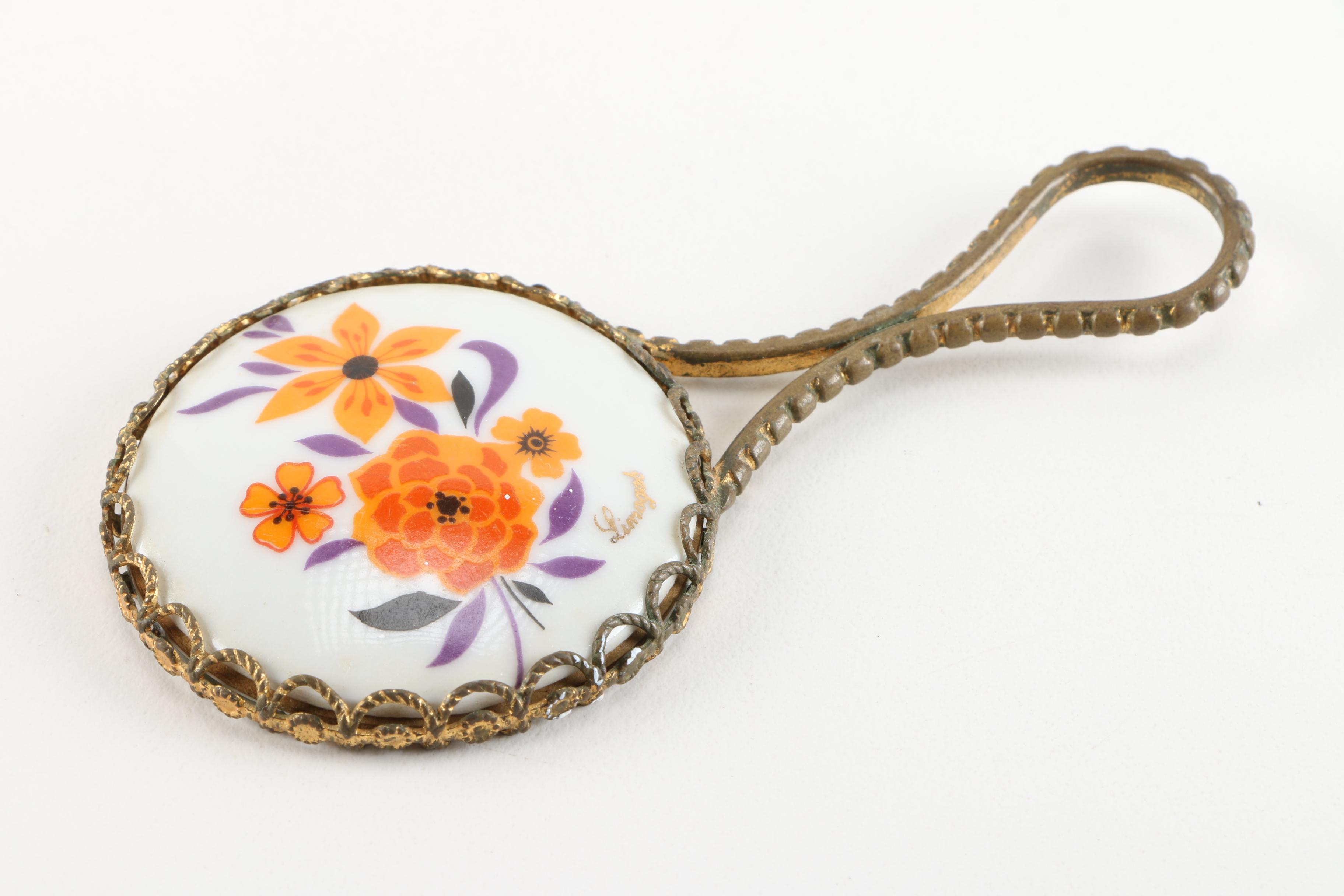 Art Nouveau Mirrors and Comb