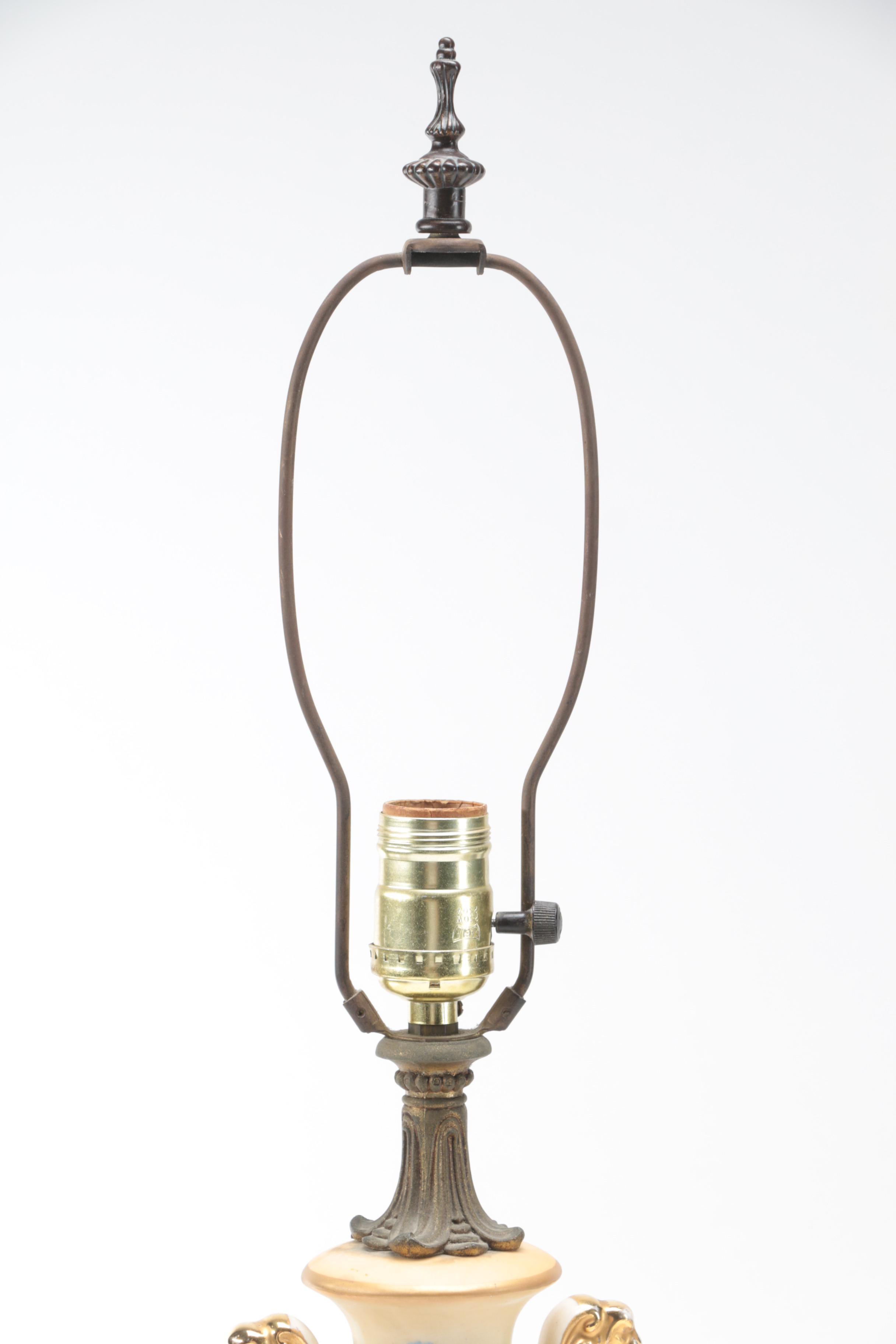 Floral Porcelain Table Lamps