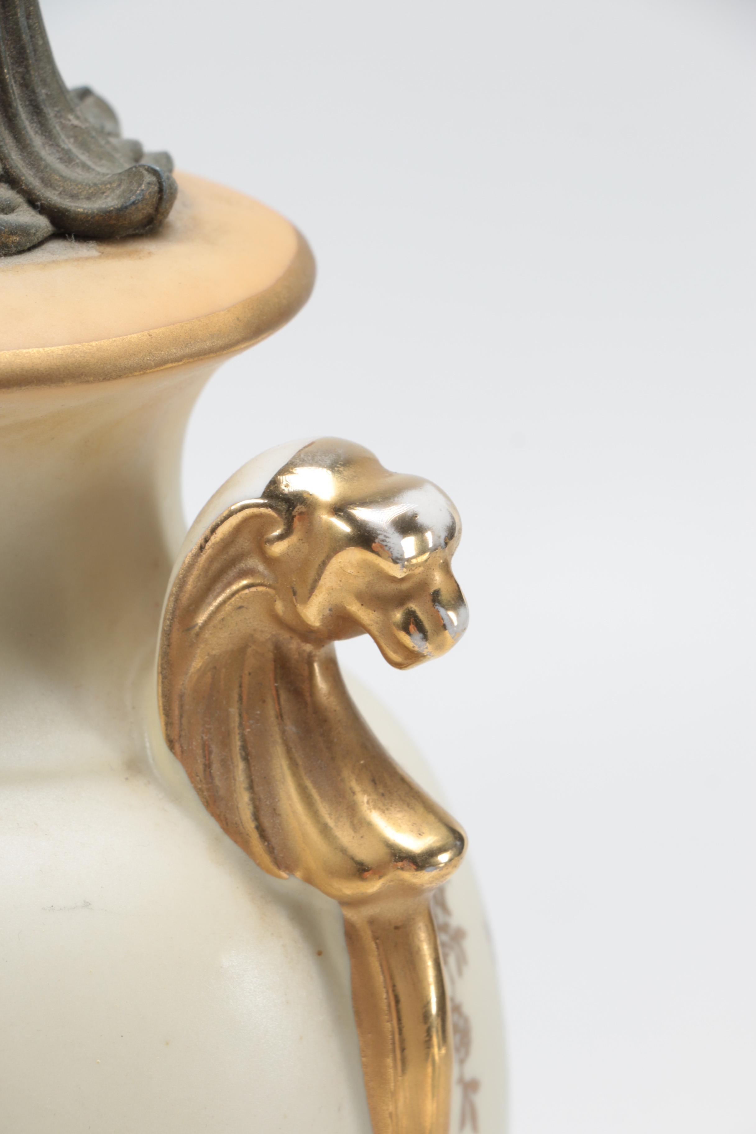 Floral Porcelain Table Lamps