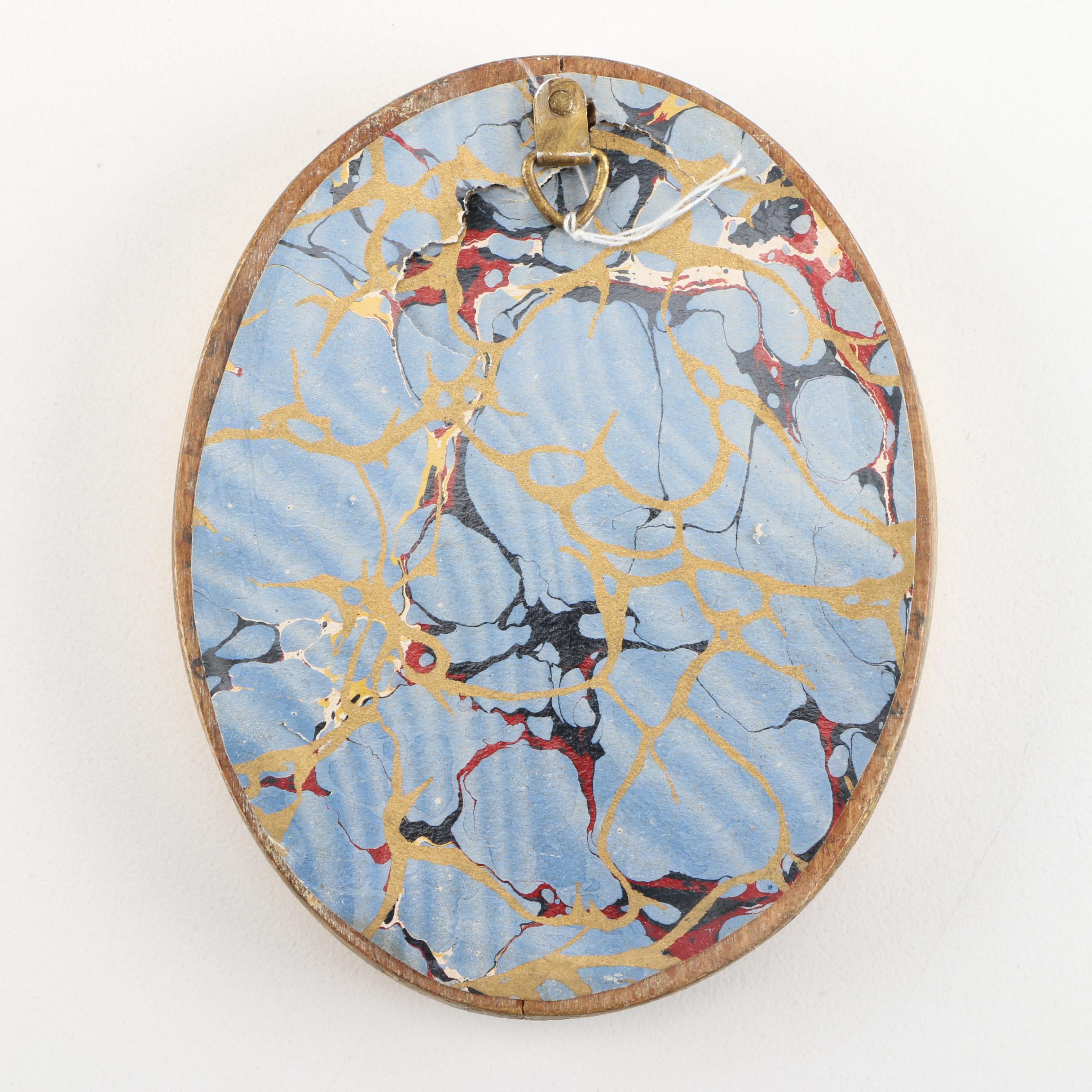 Pair of Embossed Plates