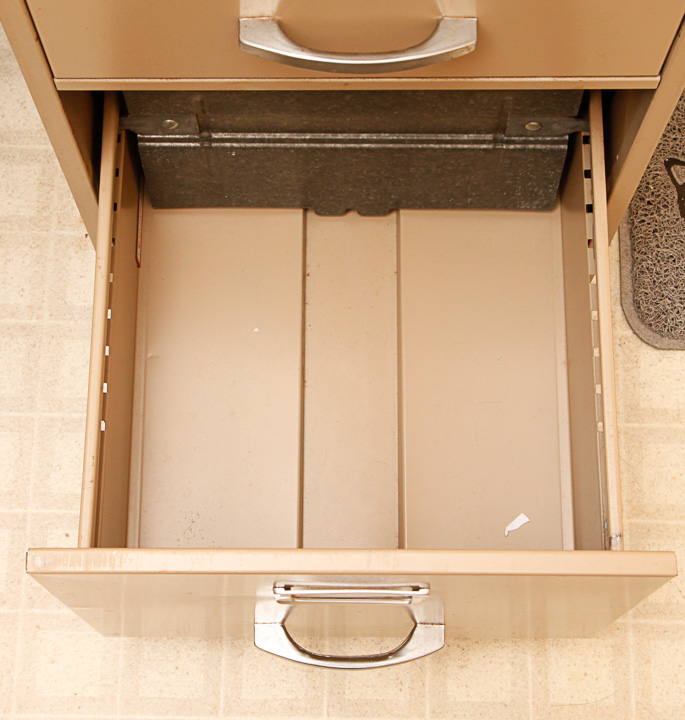 Modern Steelcraft Vertical Filing Cabinet