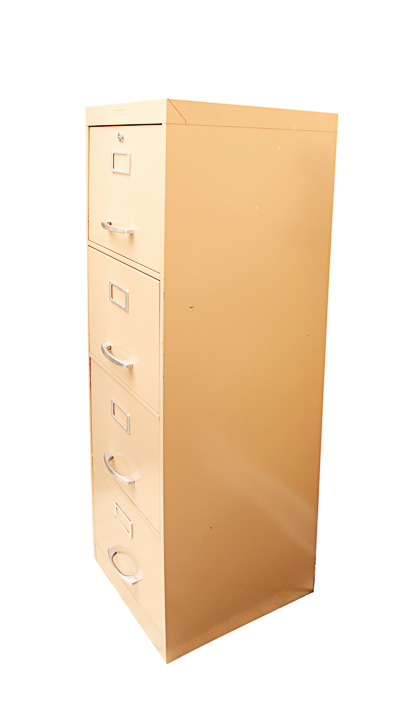 Modern Steelcraft Vertical Filing Cabinet