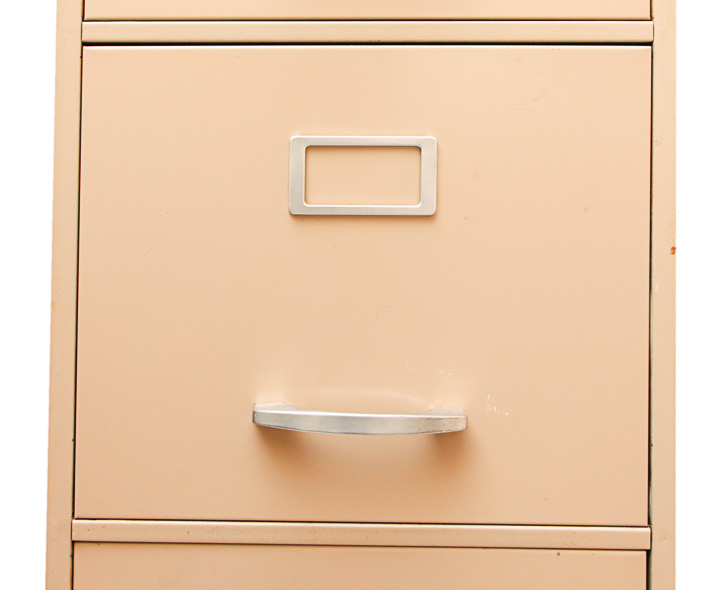 Modern Steelcraft Vertical Filing Cabinet