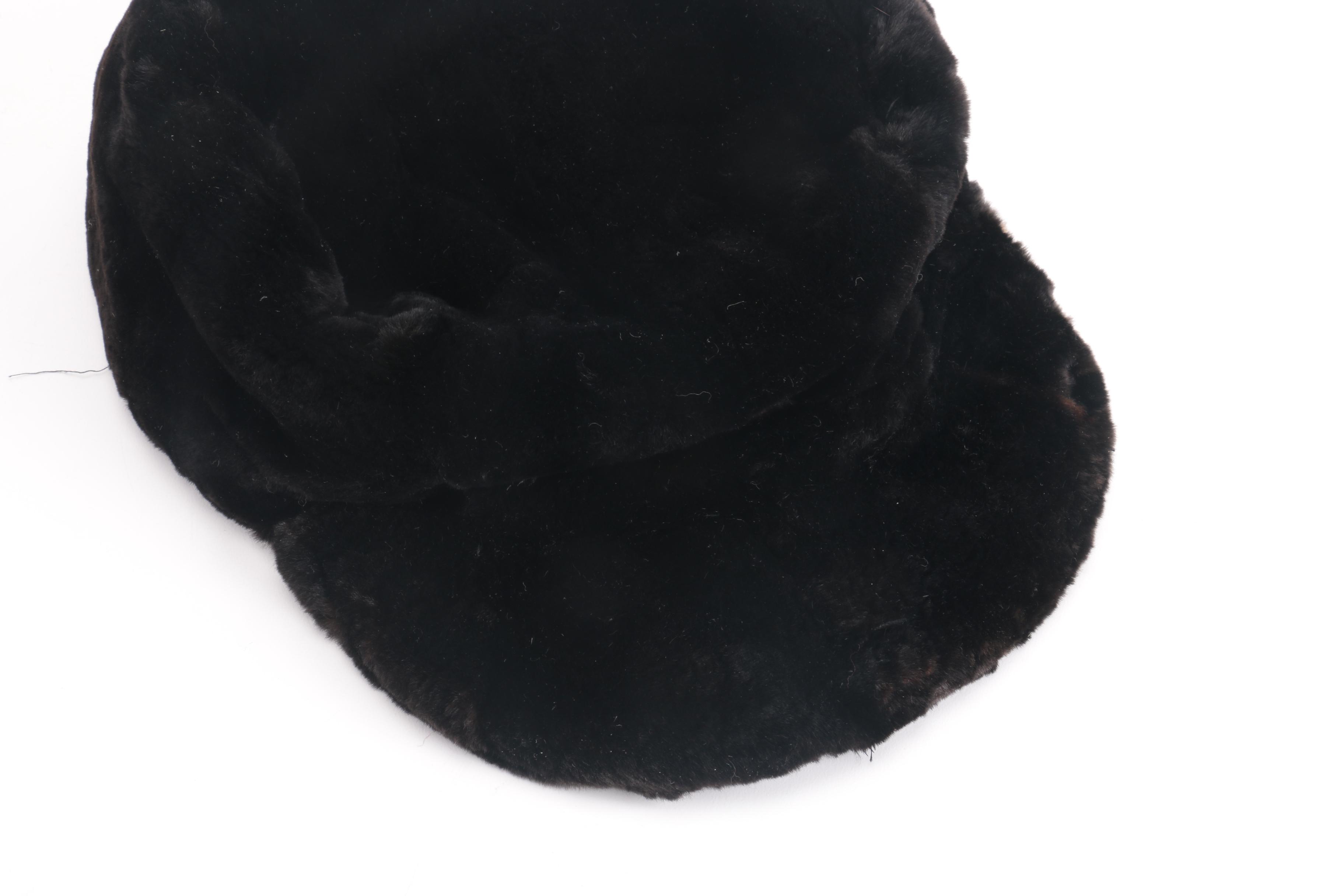 Two Mink Fur Hats