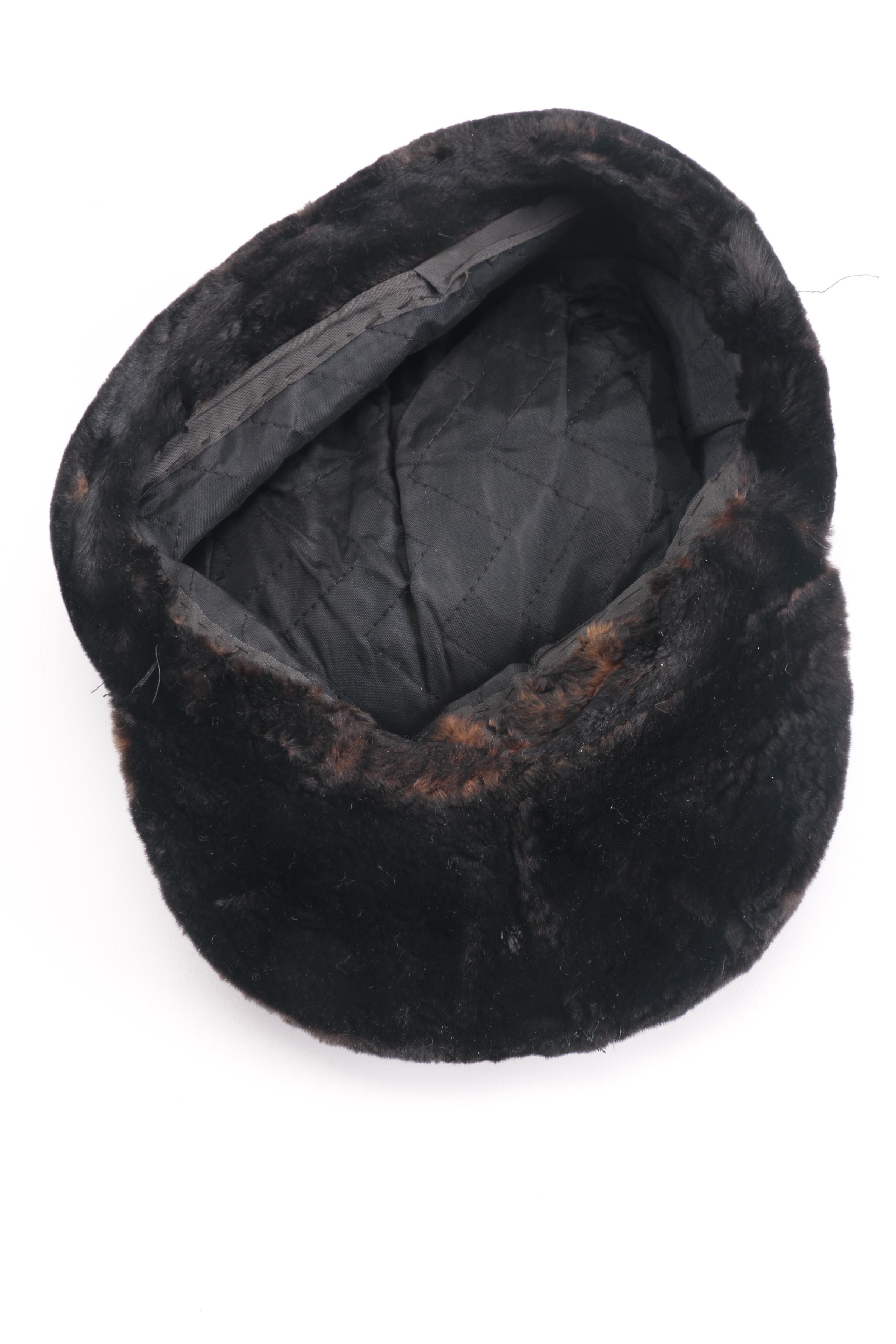 Two Mink Fur Hats