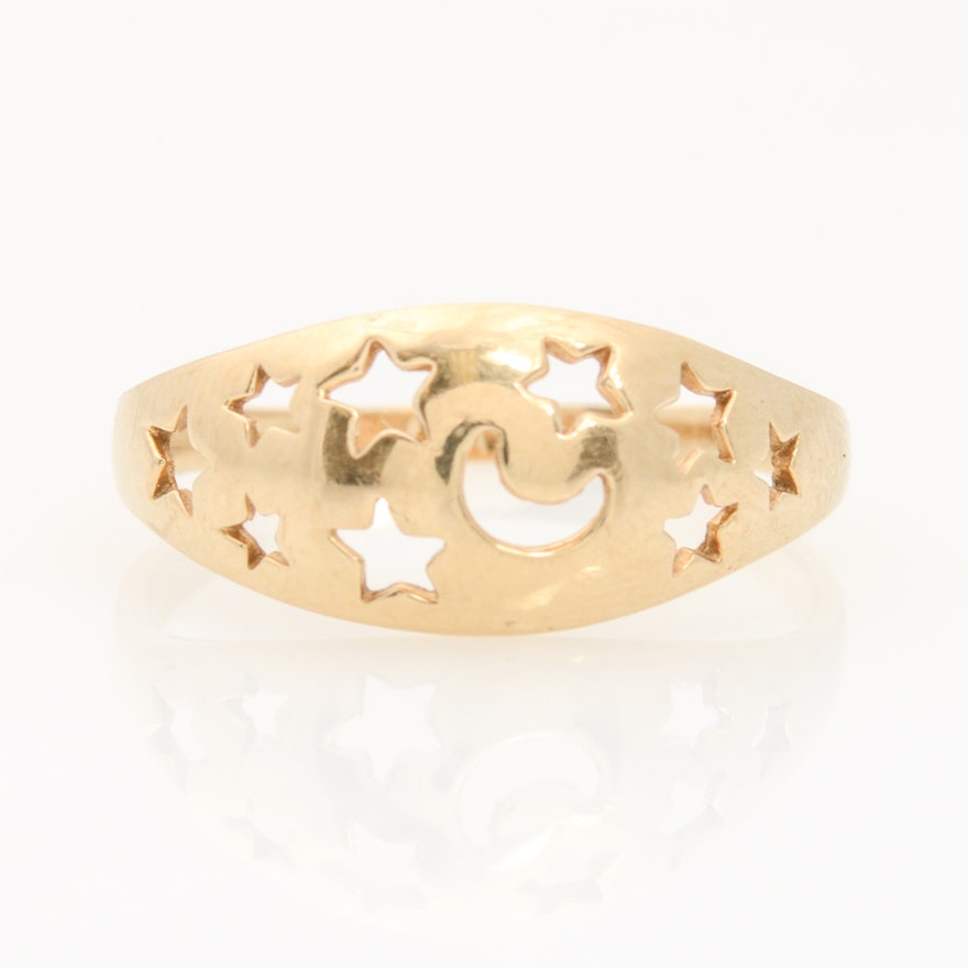 10K Yellow Gold Ring