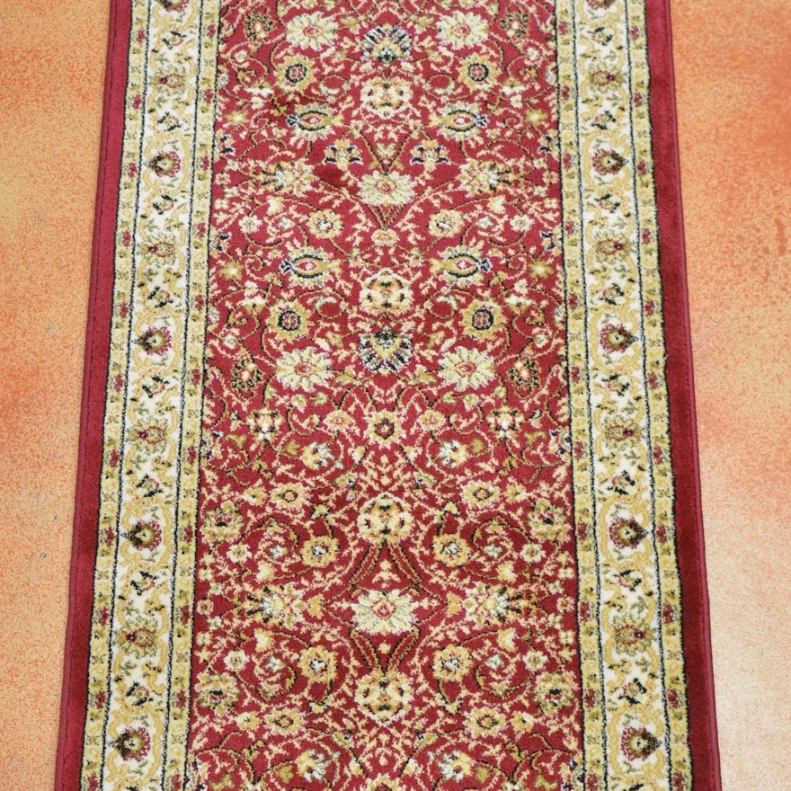 Machine Made Turkish Runner Rug