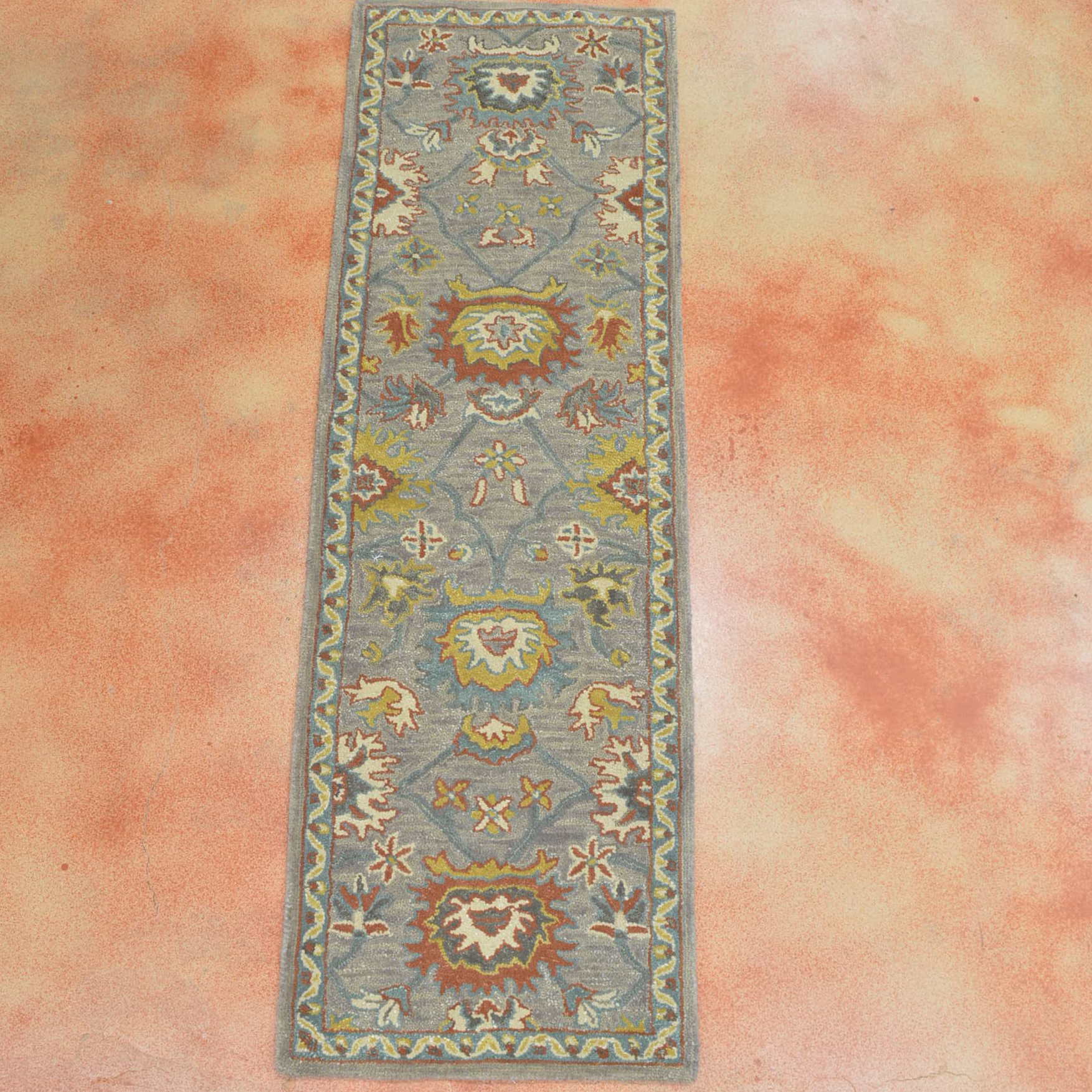 Hand Crafted Indian Runner Rug