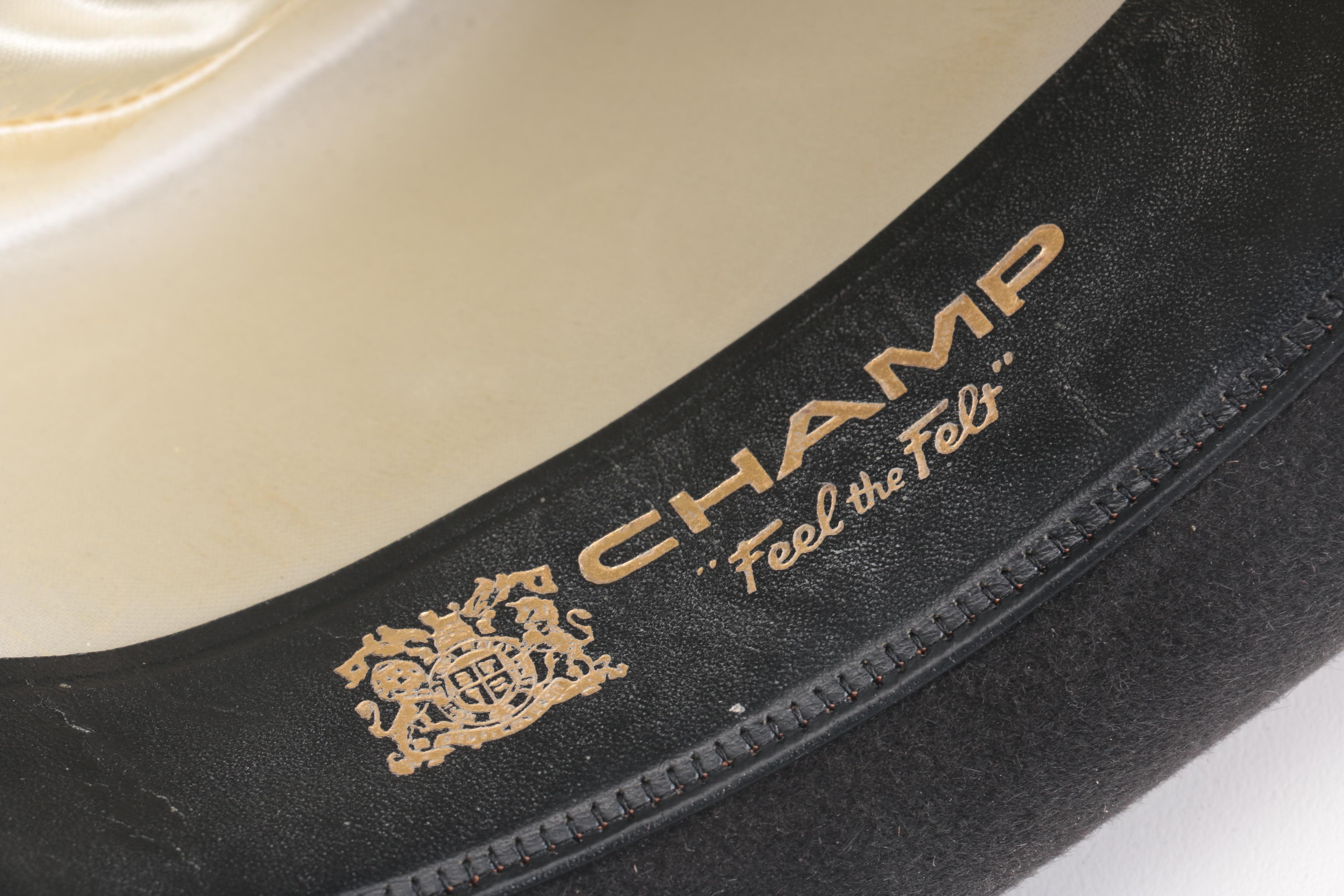 Champ Hats Fedora with Original Box