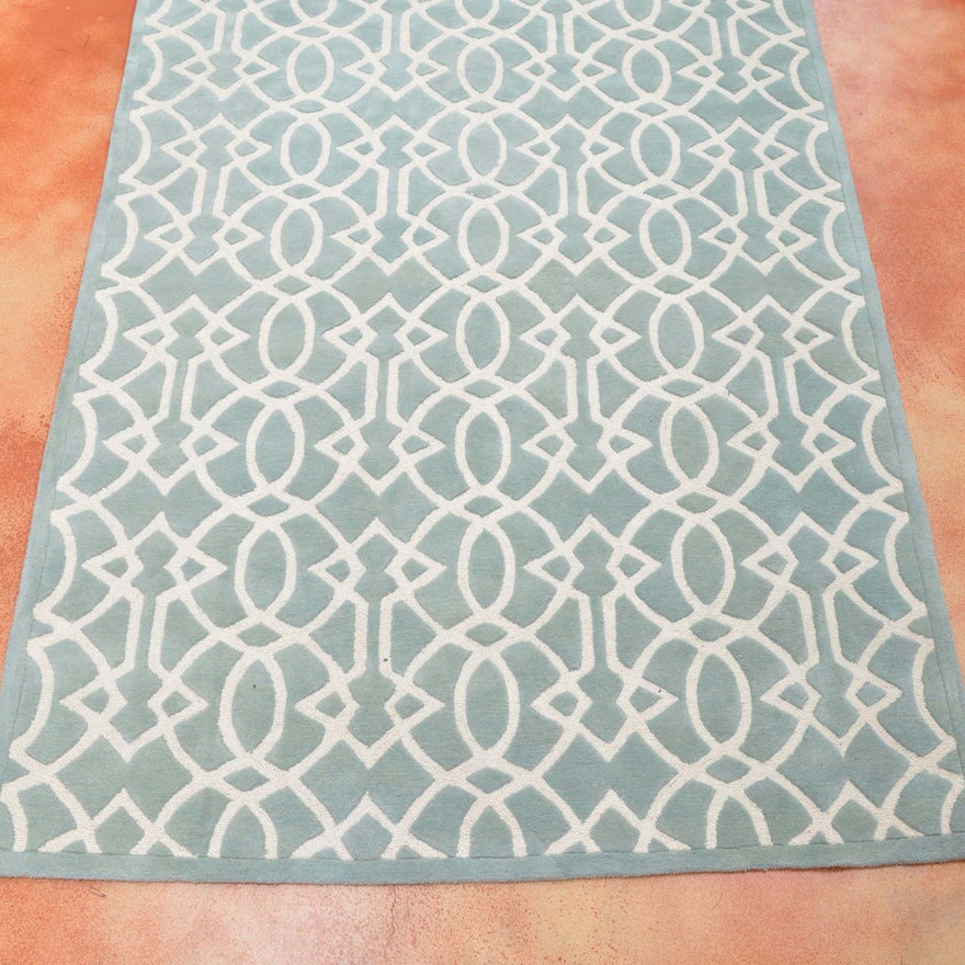 Hand Made Indian Wool Area Rug
