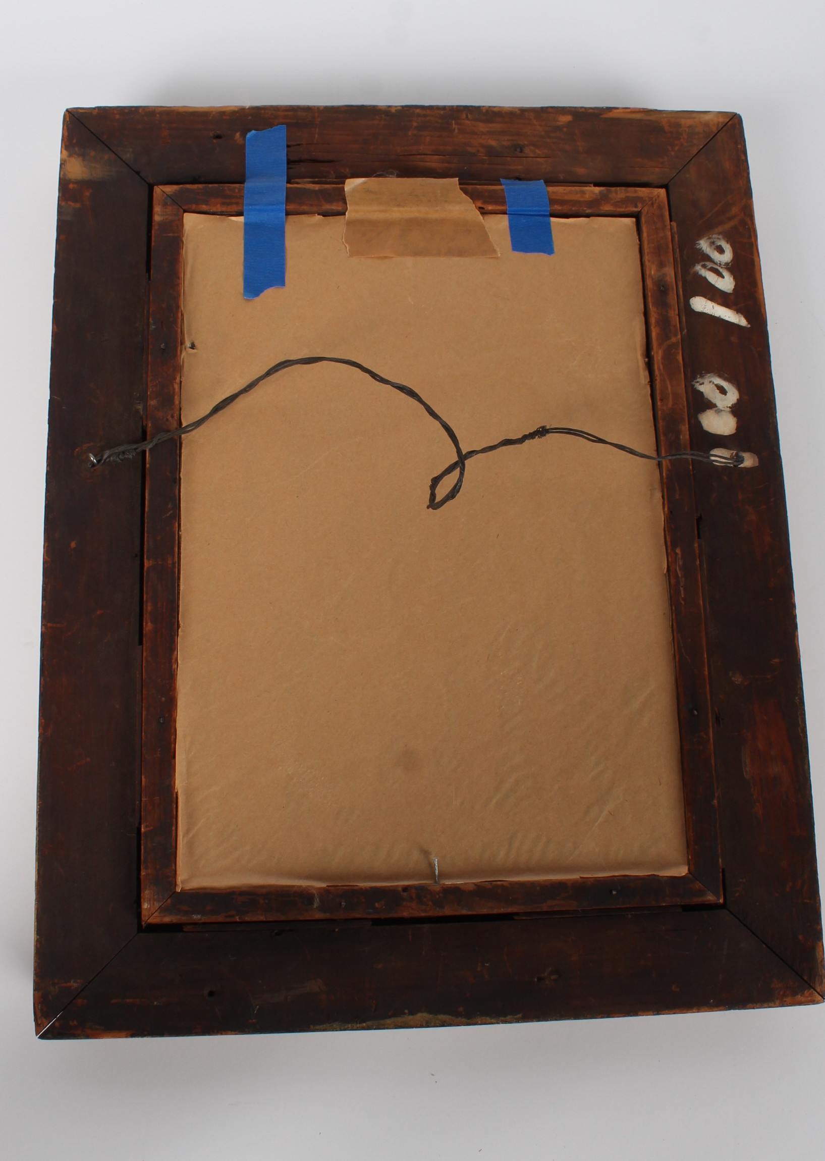 Oil on Board Portrait of a Young Soldier