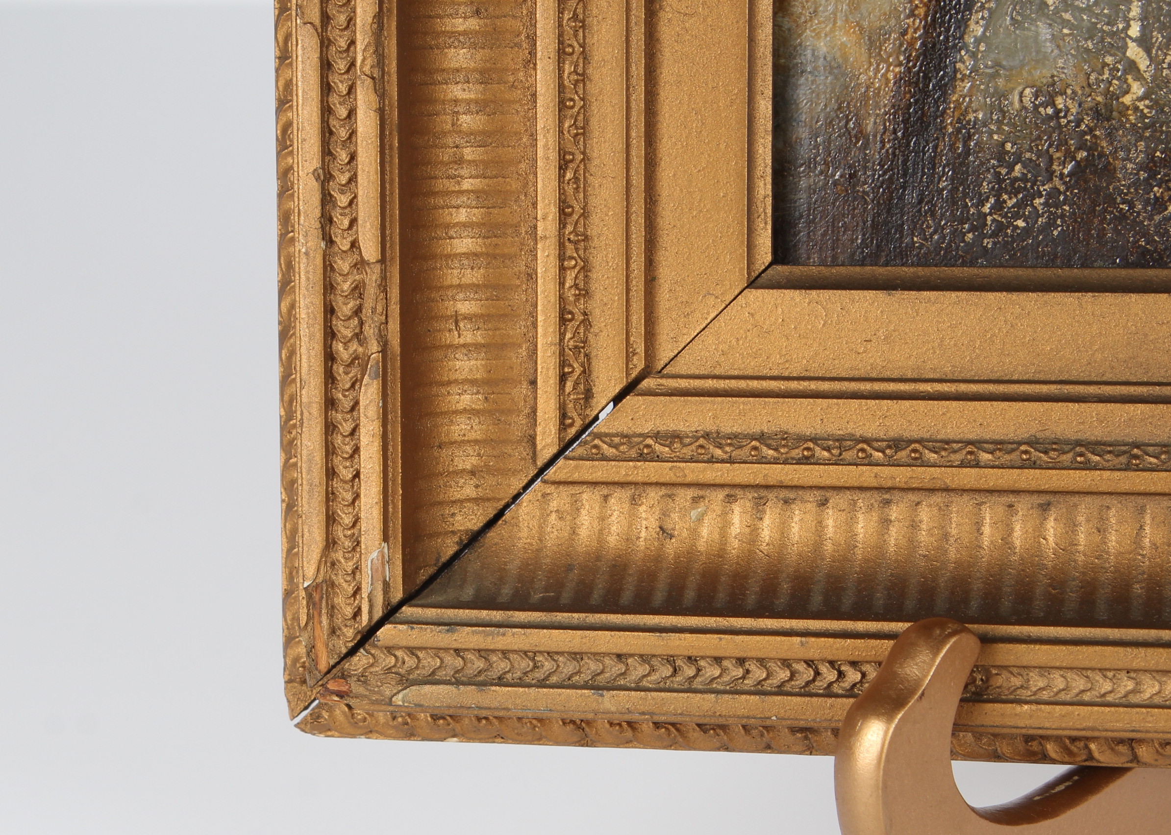 Oil on Board Portrait of a Young Soldier