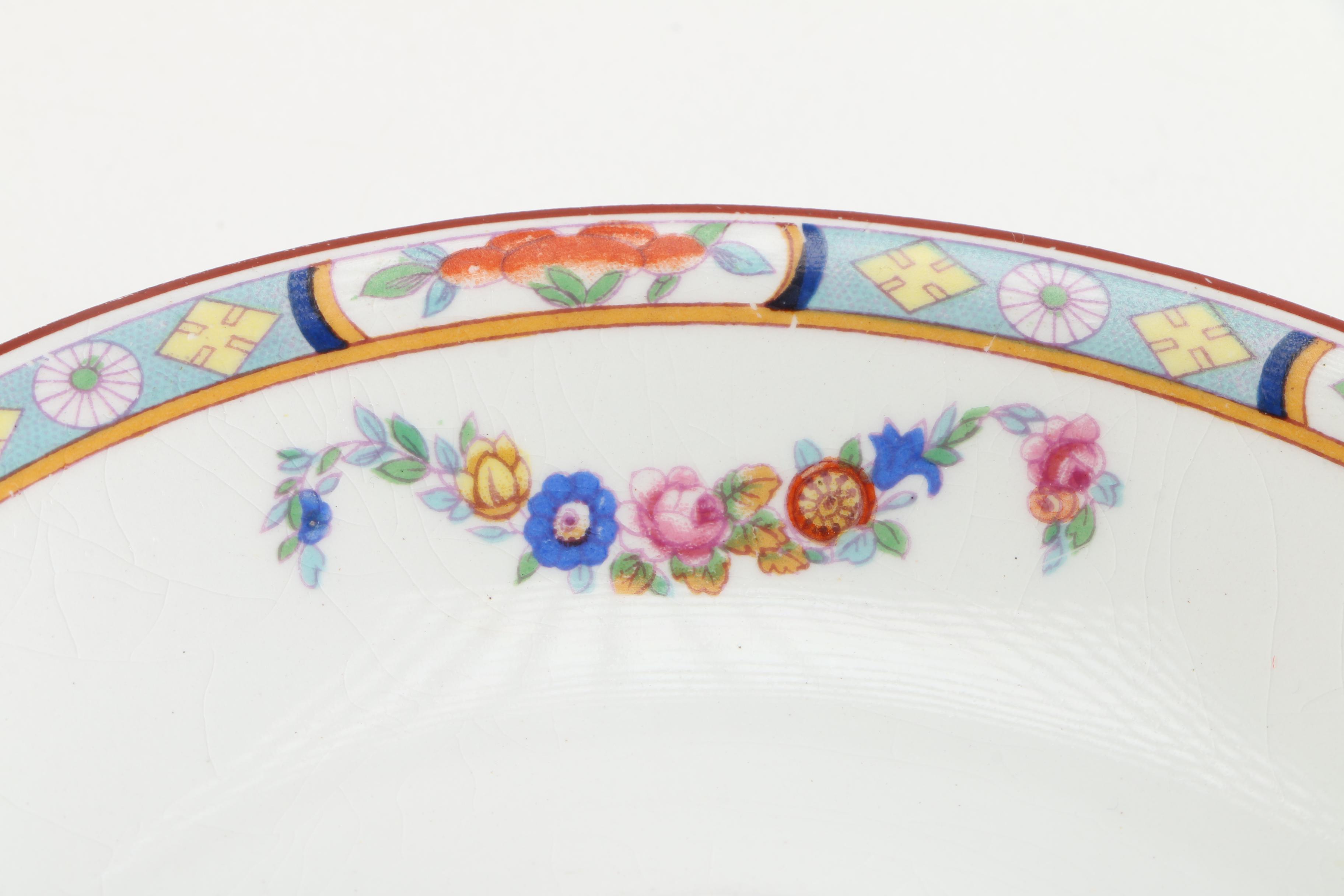 J & G Meakin Tea Cup and Saucers