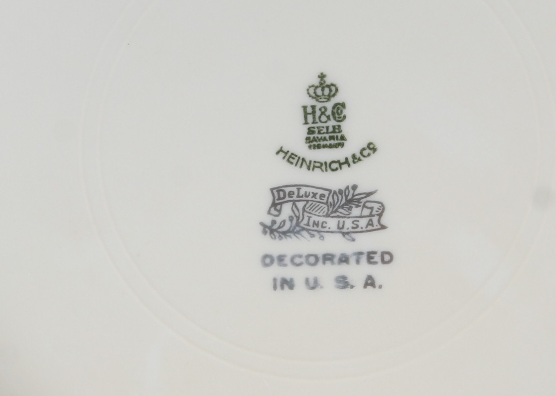 Heinrich & Co. Selb Bavaria Dinner Plates