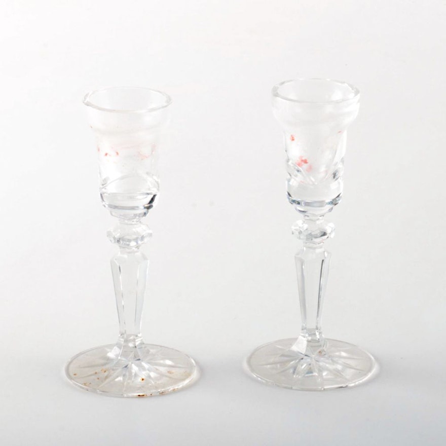 Marquis by Waterford Crystal Candlesticks