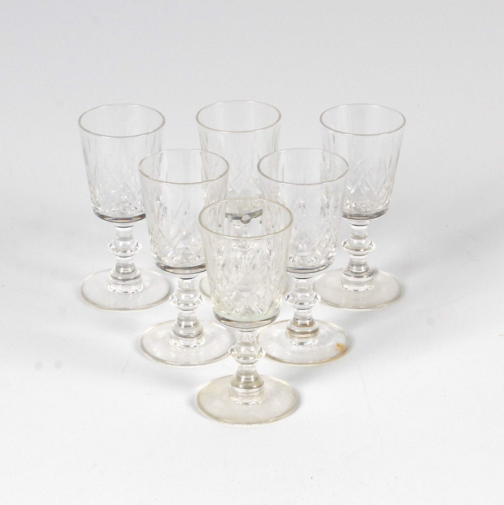 Crystal Cordial Glasses