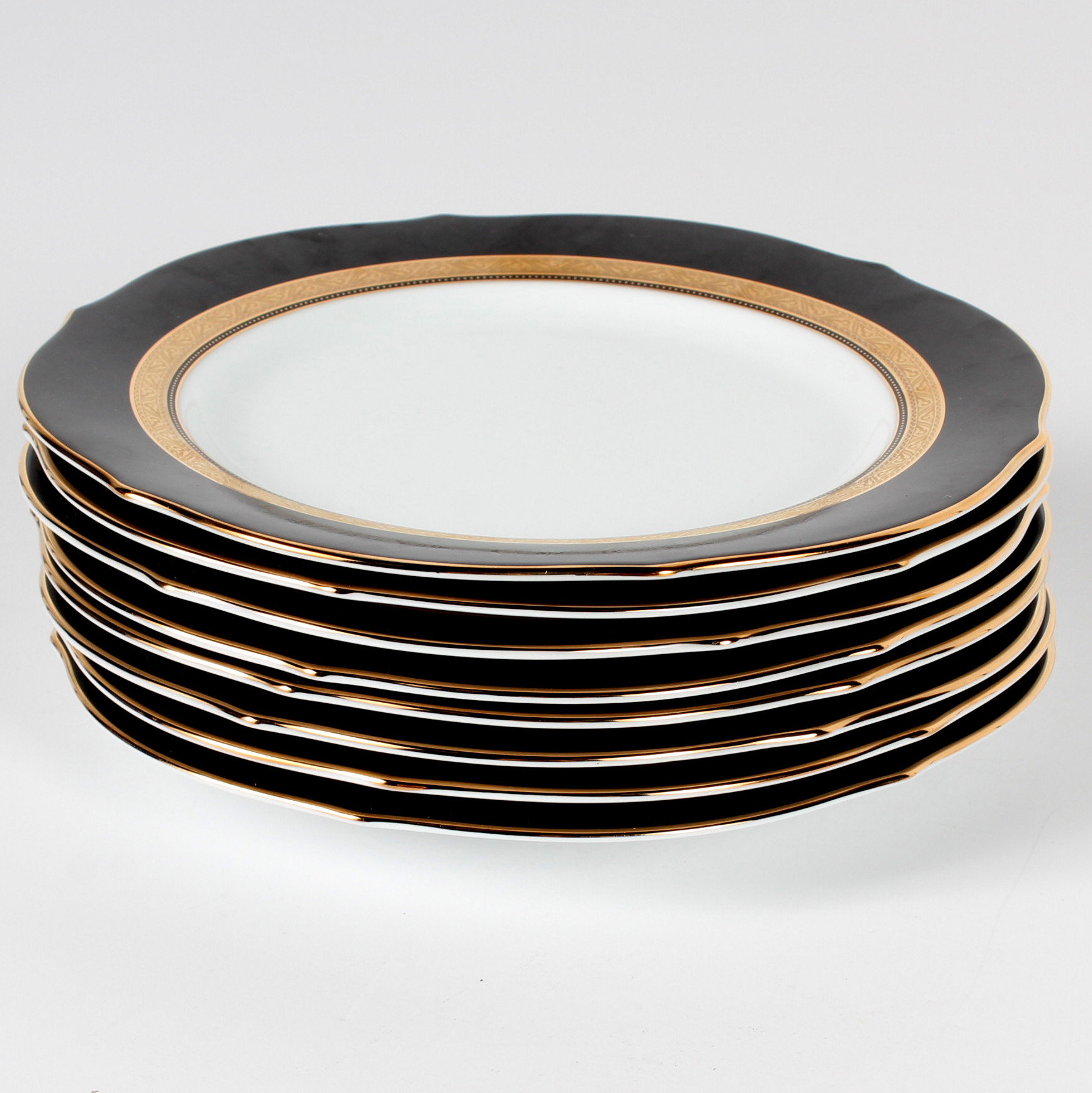 Noritake Plates in "Kingswood Gold"