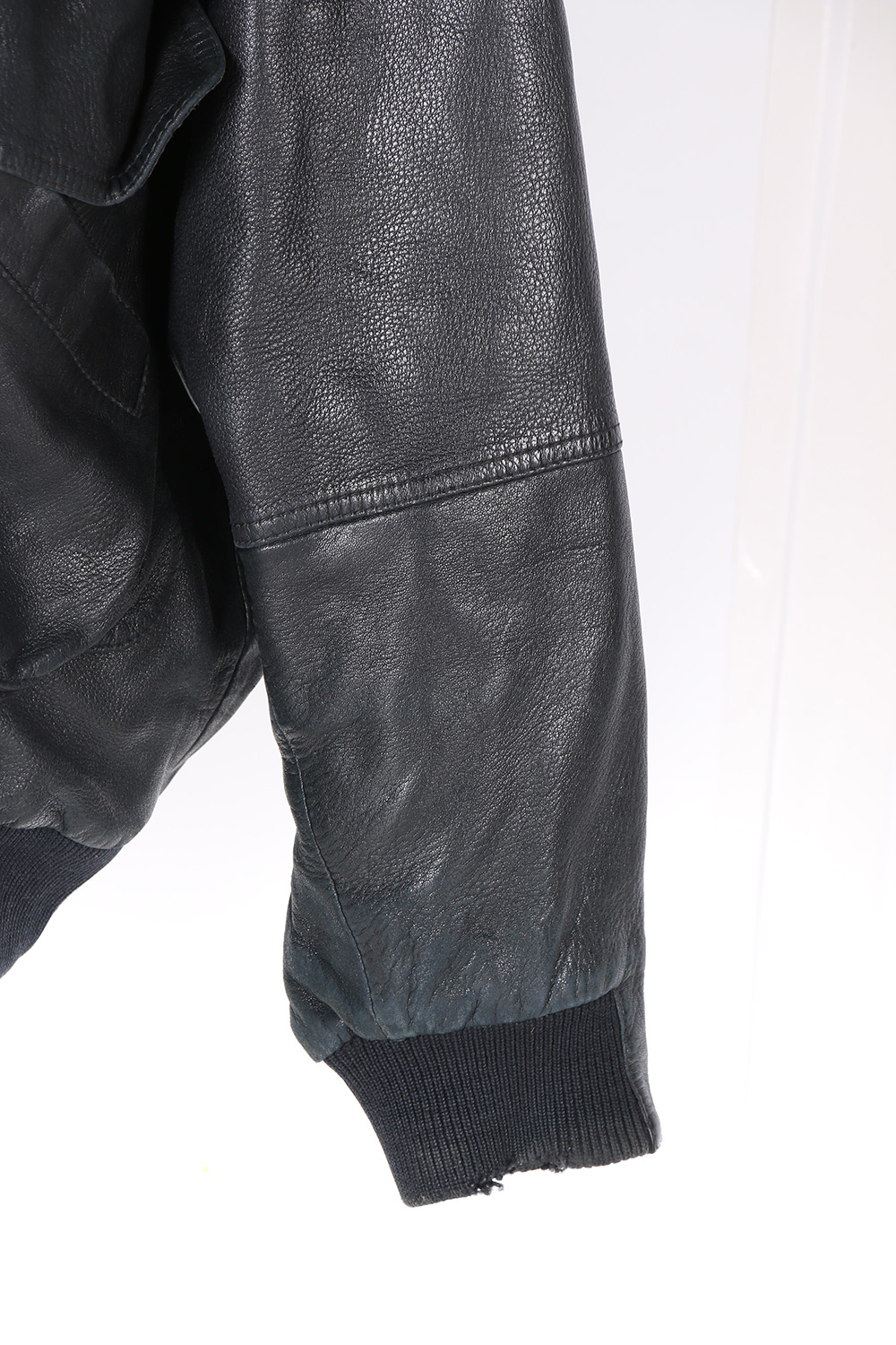 Men's Ferragamo Black Leather Jacket