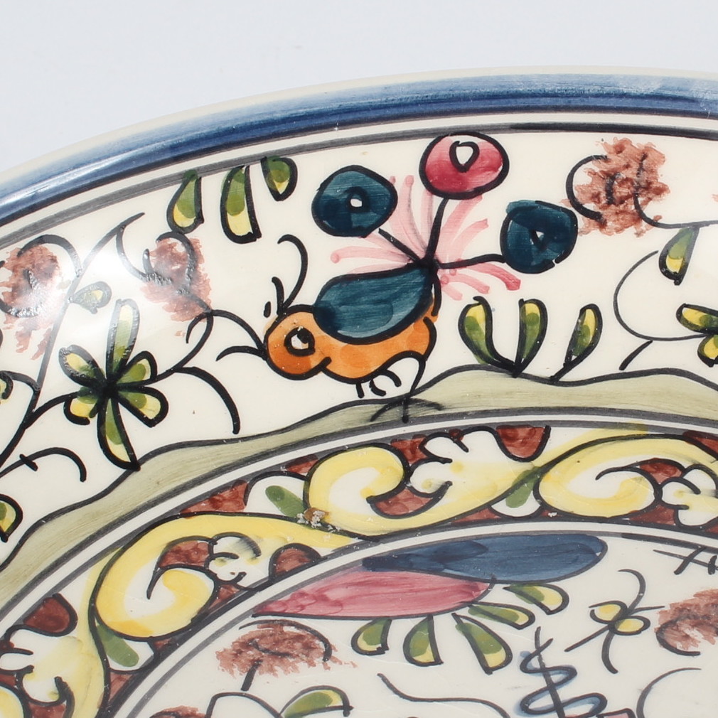 Pair of Hand-Painted Williams Sonoma Bowls