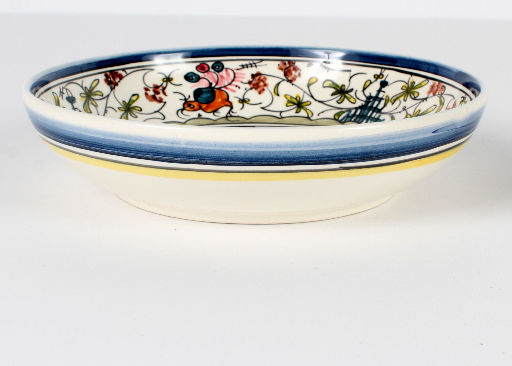 Pair of Hand-Painted Williams Sonoma Bowls