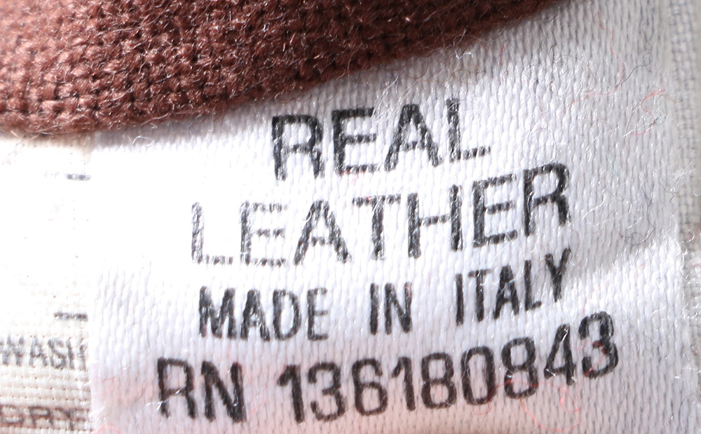 Men's Ferragamo Black Leather Jacket