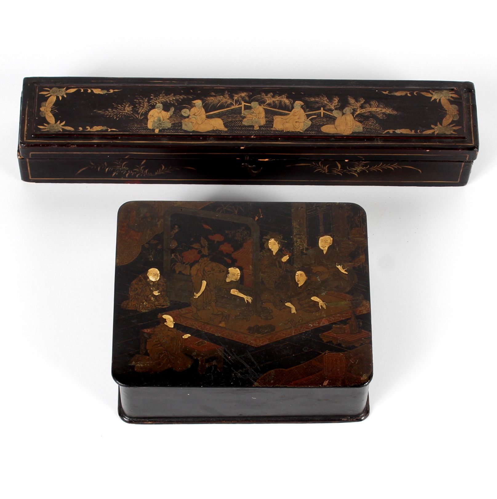 Selection of East Asian Wooden Boxes