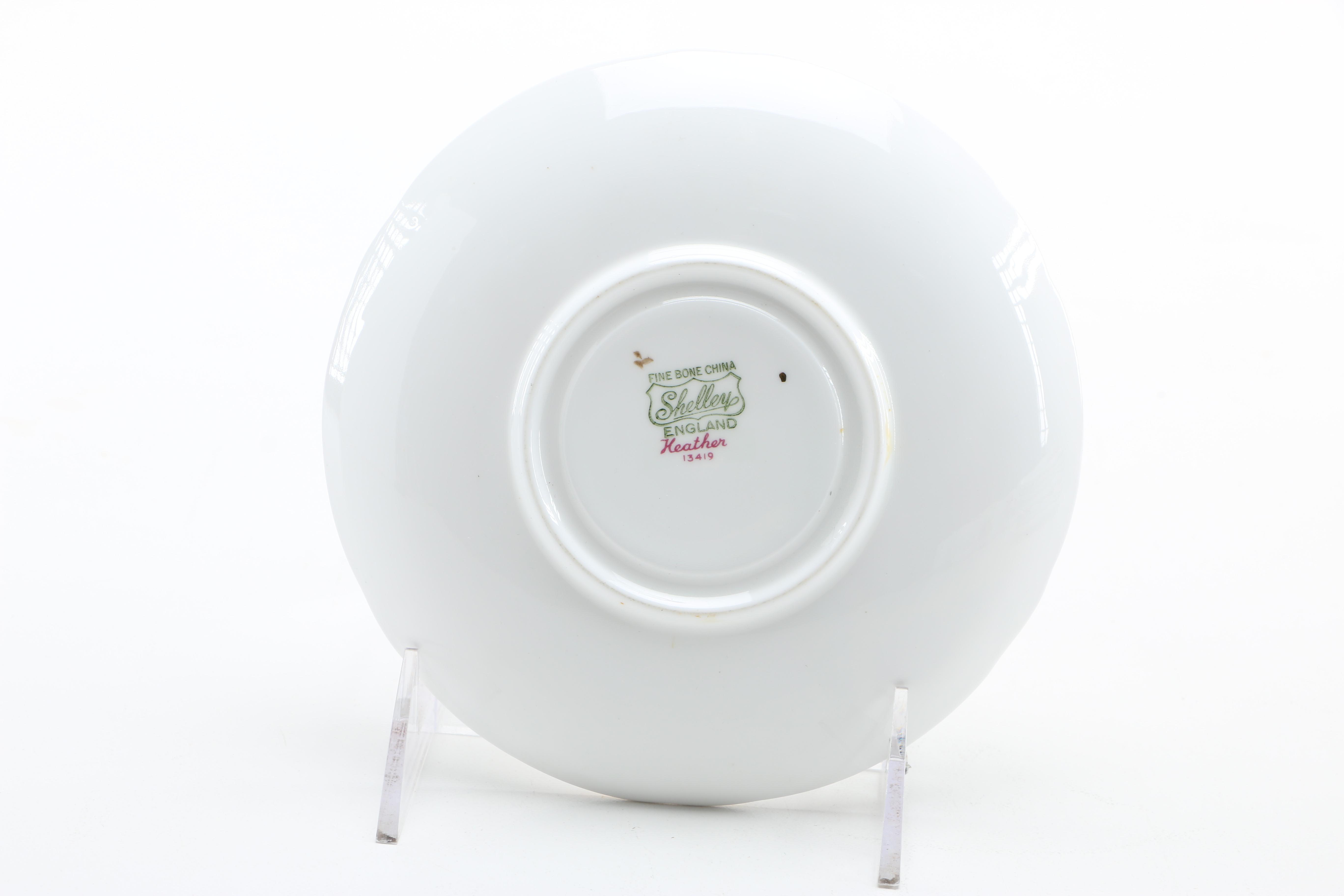 Shelley Fine Bone China Teacups and Saucers