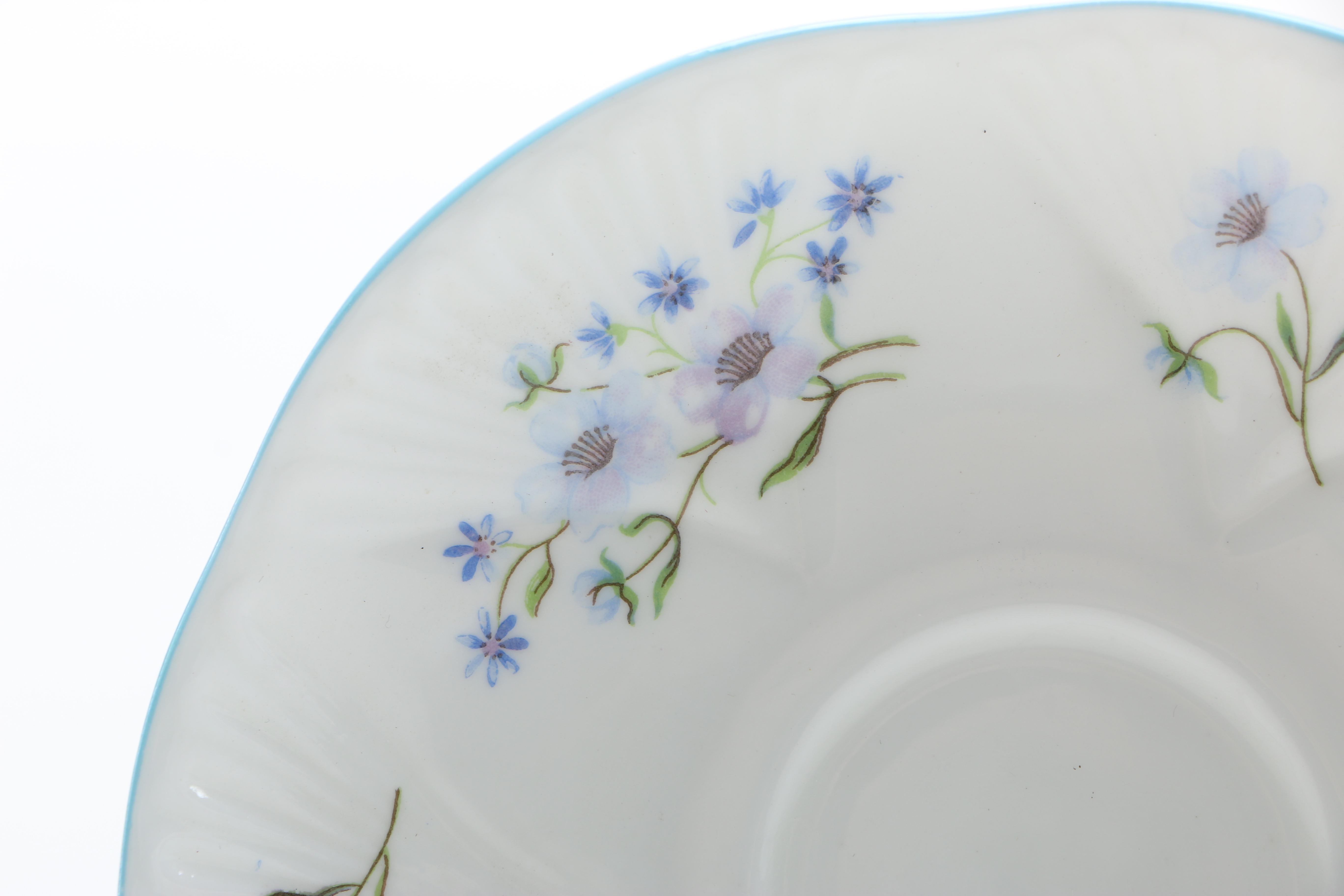 Shelley Fine Bone China Teacups and Saucers