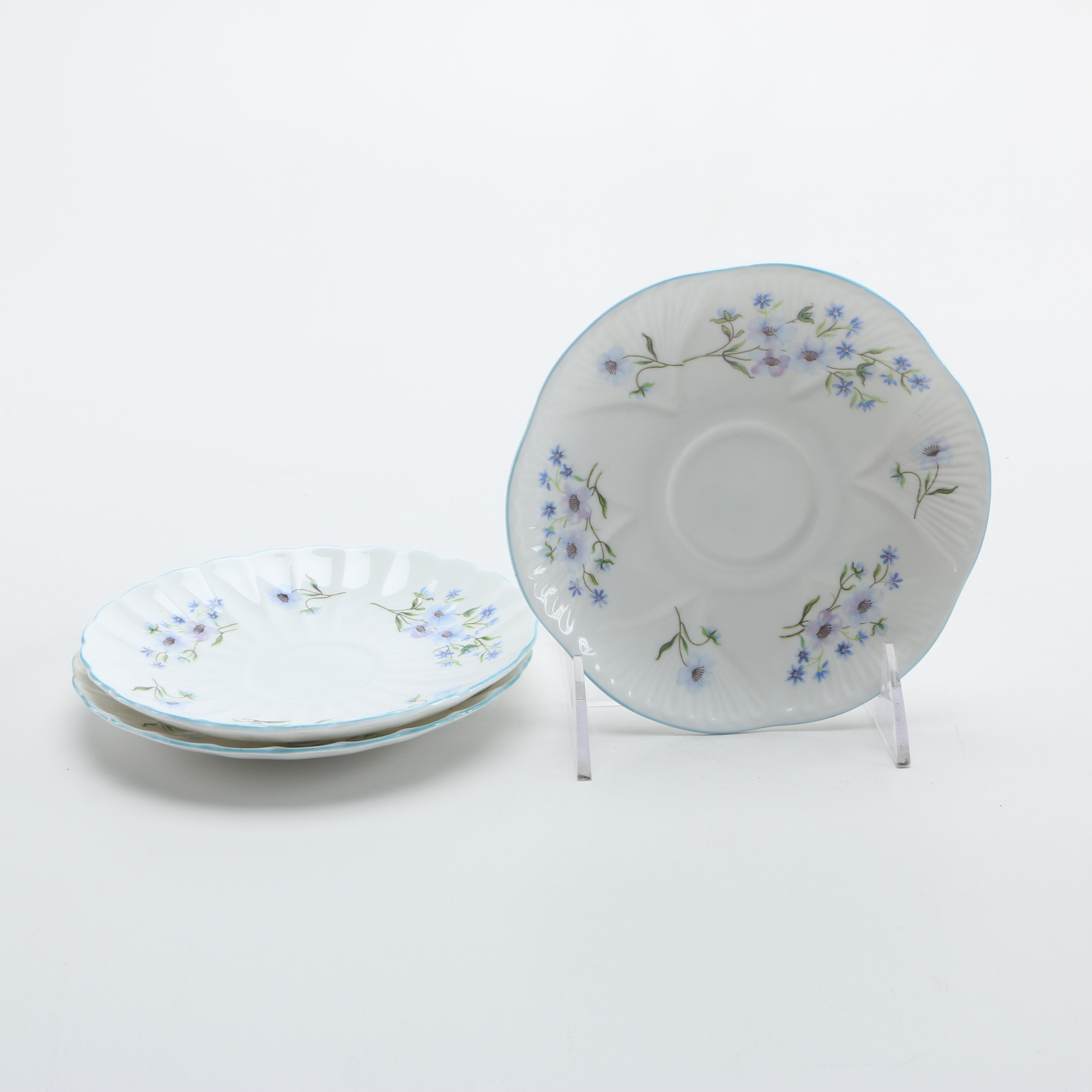 Shelley Fine Bone China Teacups and Saucers