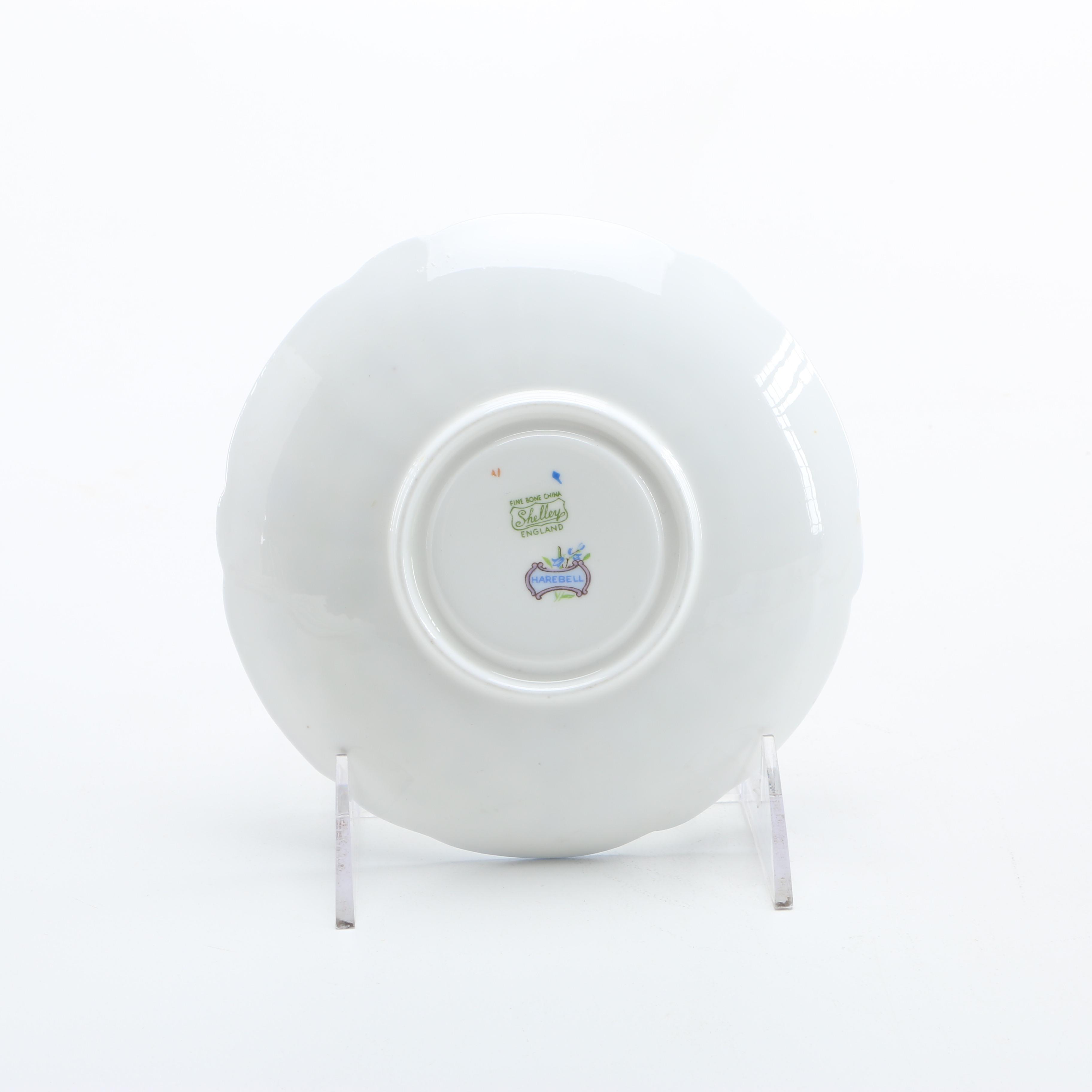 Shelley Fine Bone China Teacups and Saucers