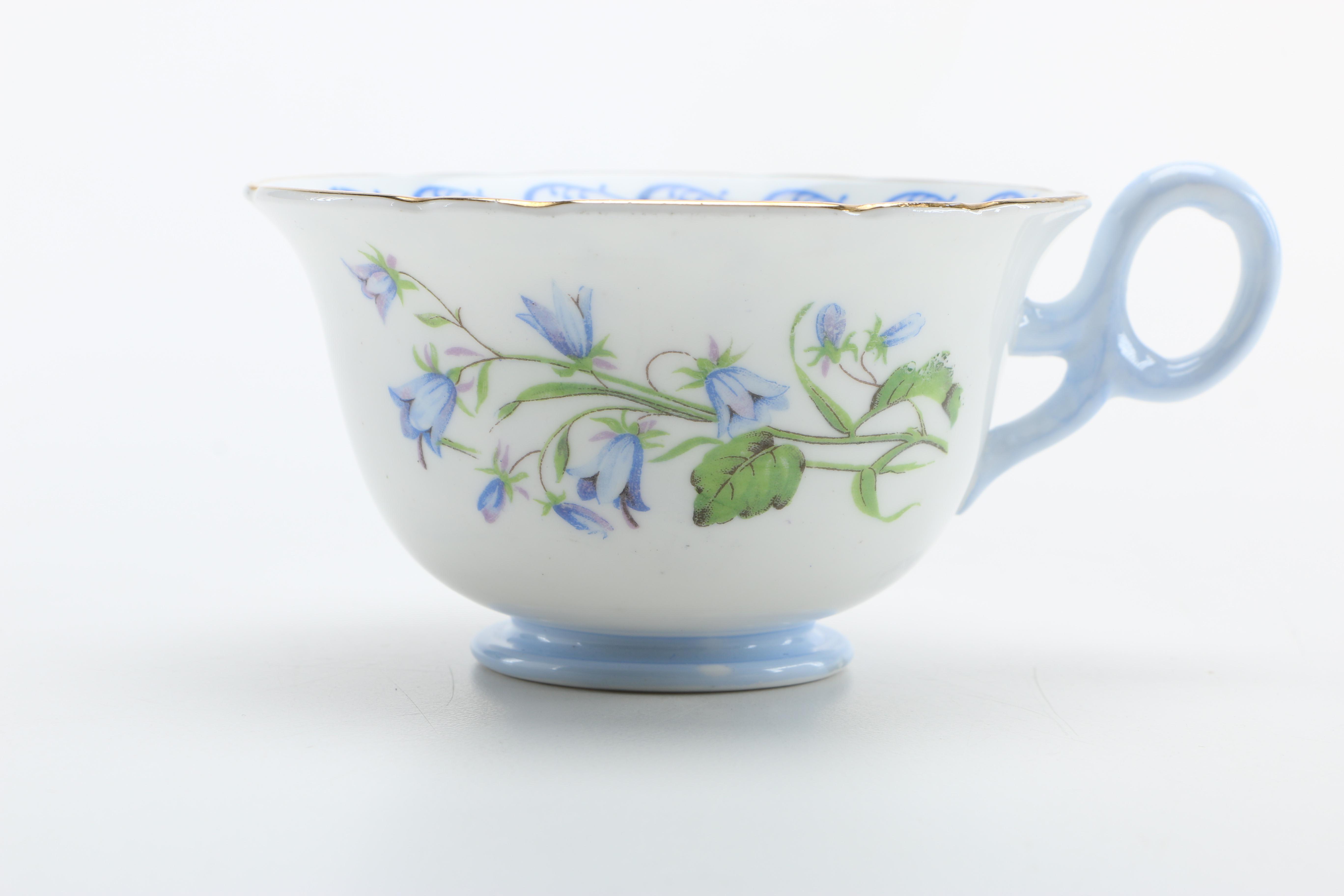 Shelley Fine Bone China Teacups and Saucers