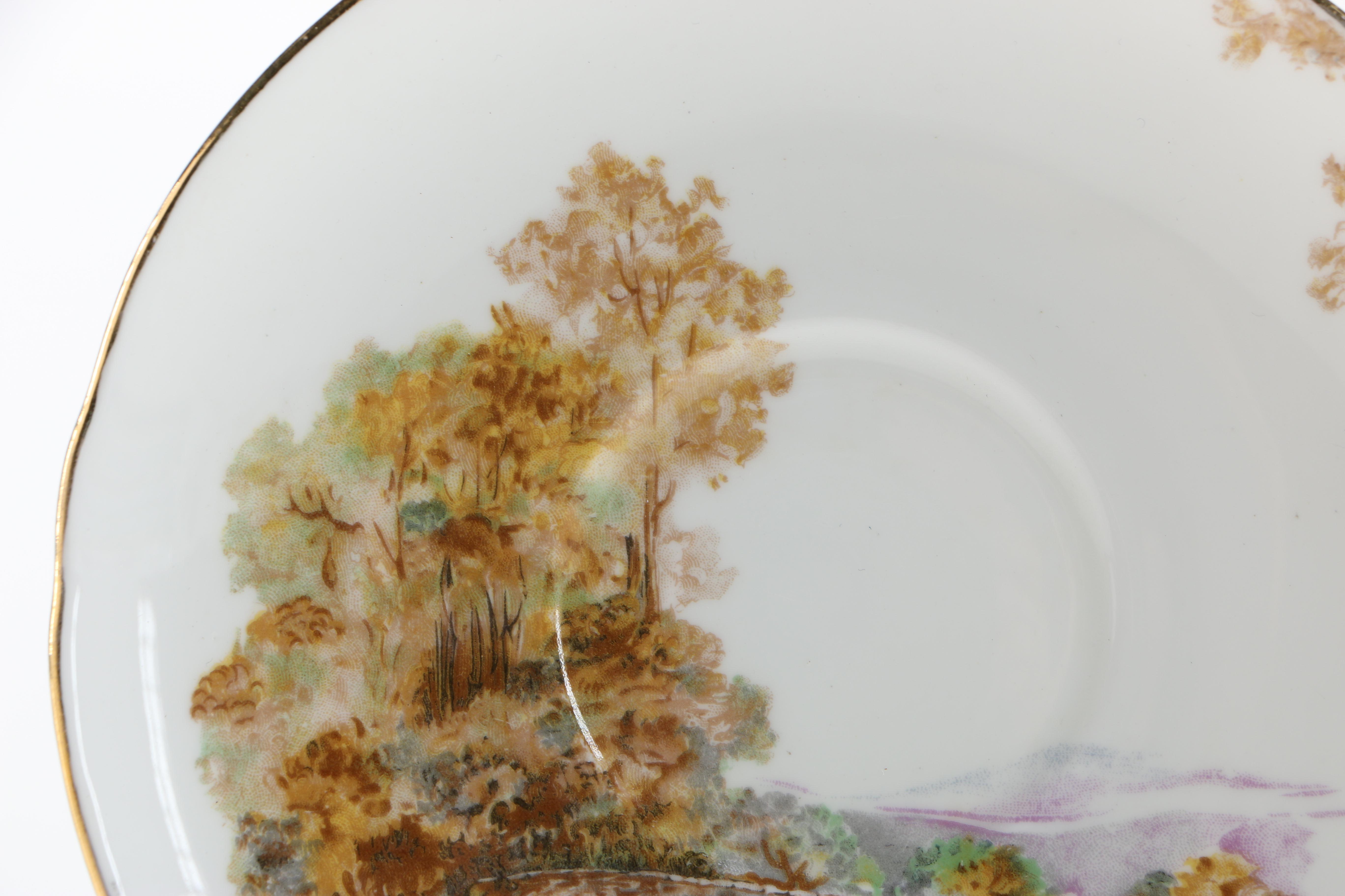 Shelley Fine Bone China Teacups and Saucers