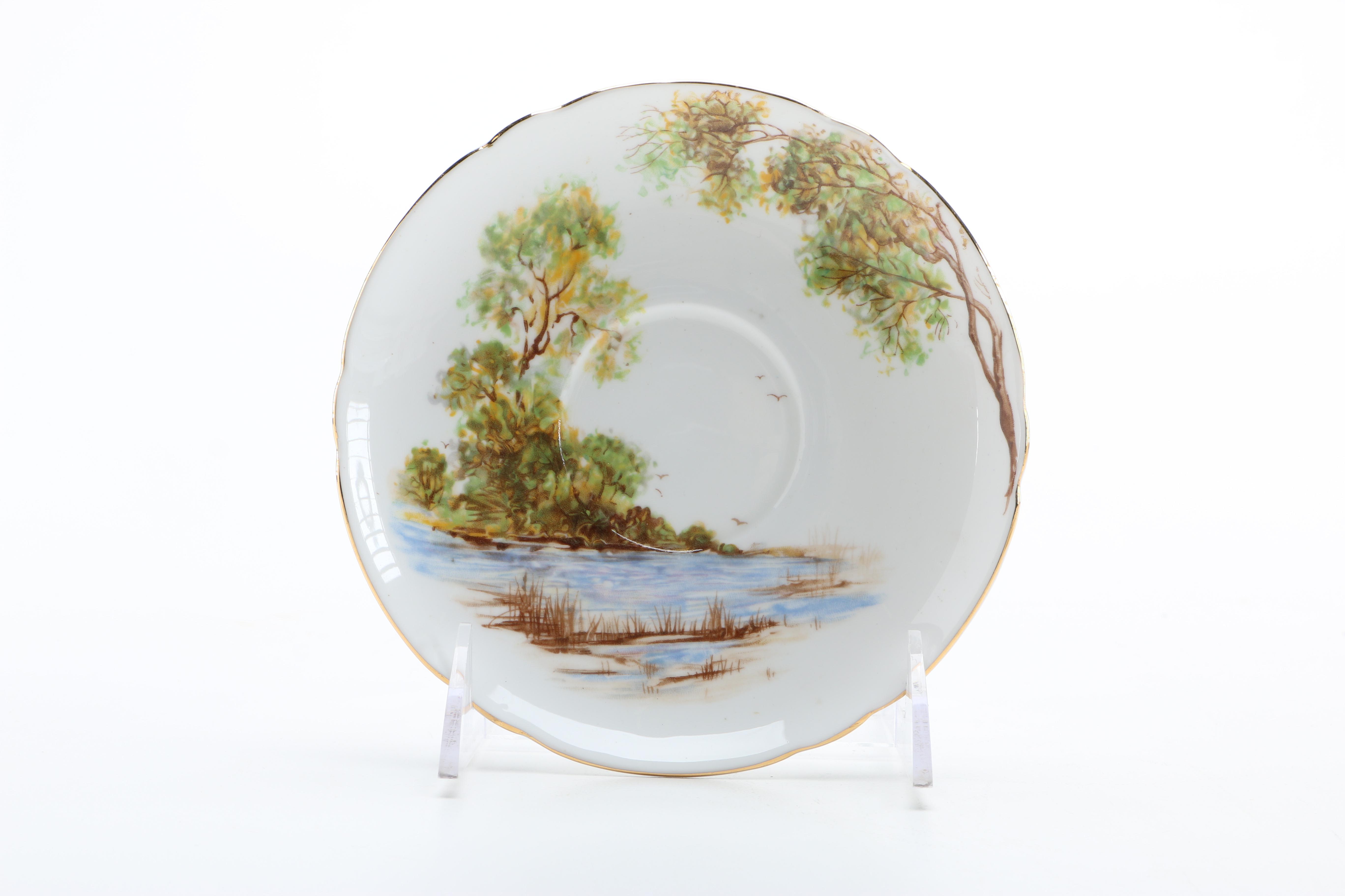 Shelley Fine Bone China Teacups and Saucers