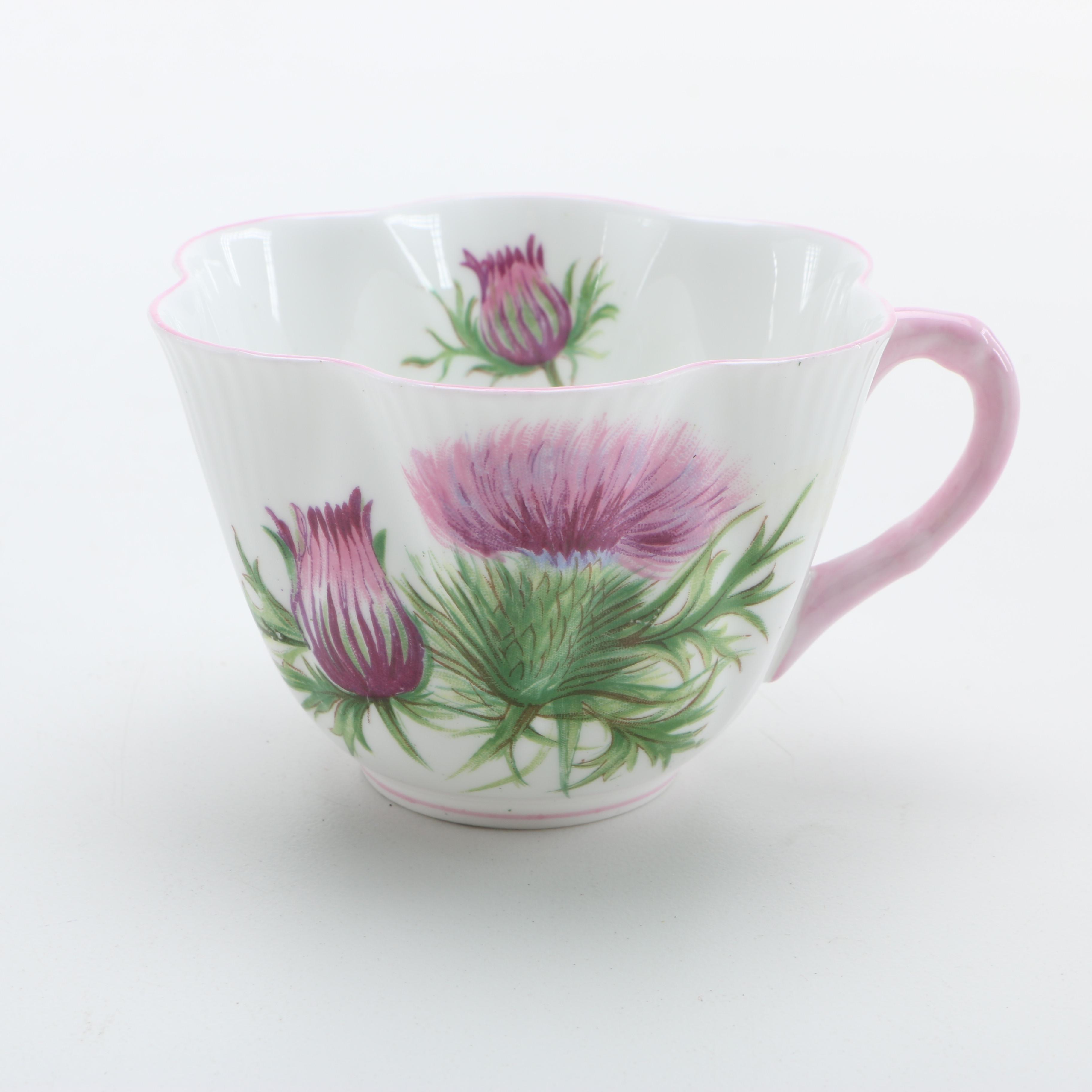 Shelley Fine Bone China Teacups and Saucers