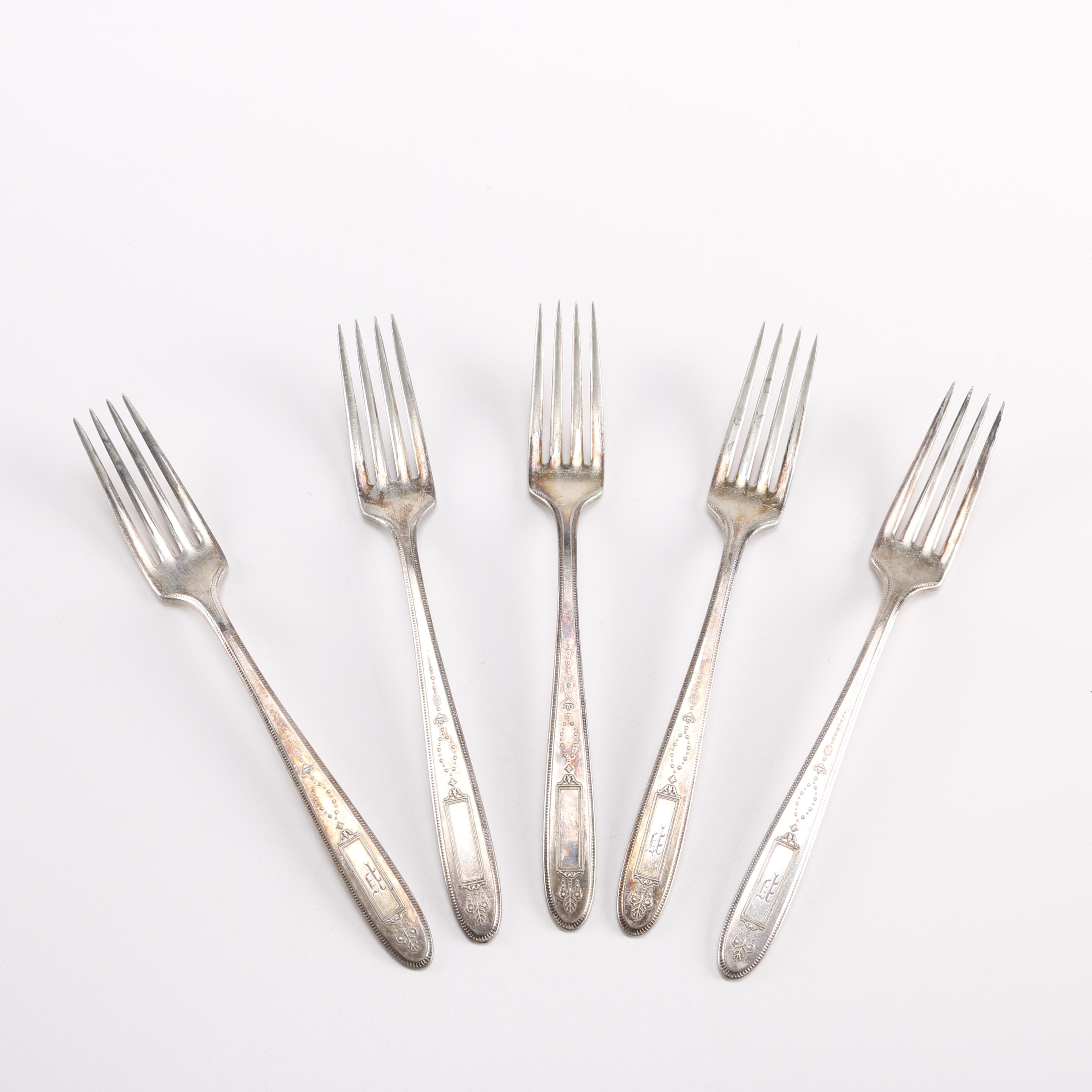 Collection of Silver Plate Flatware