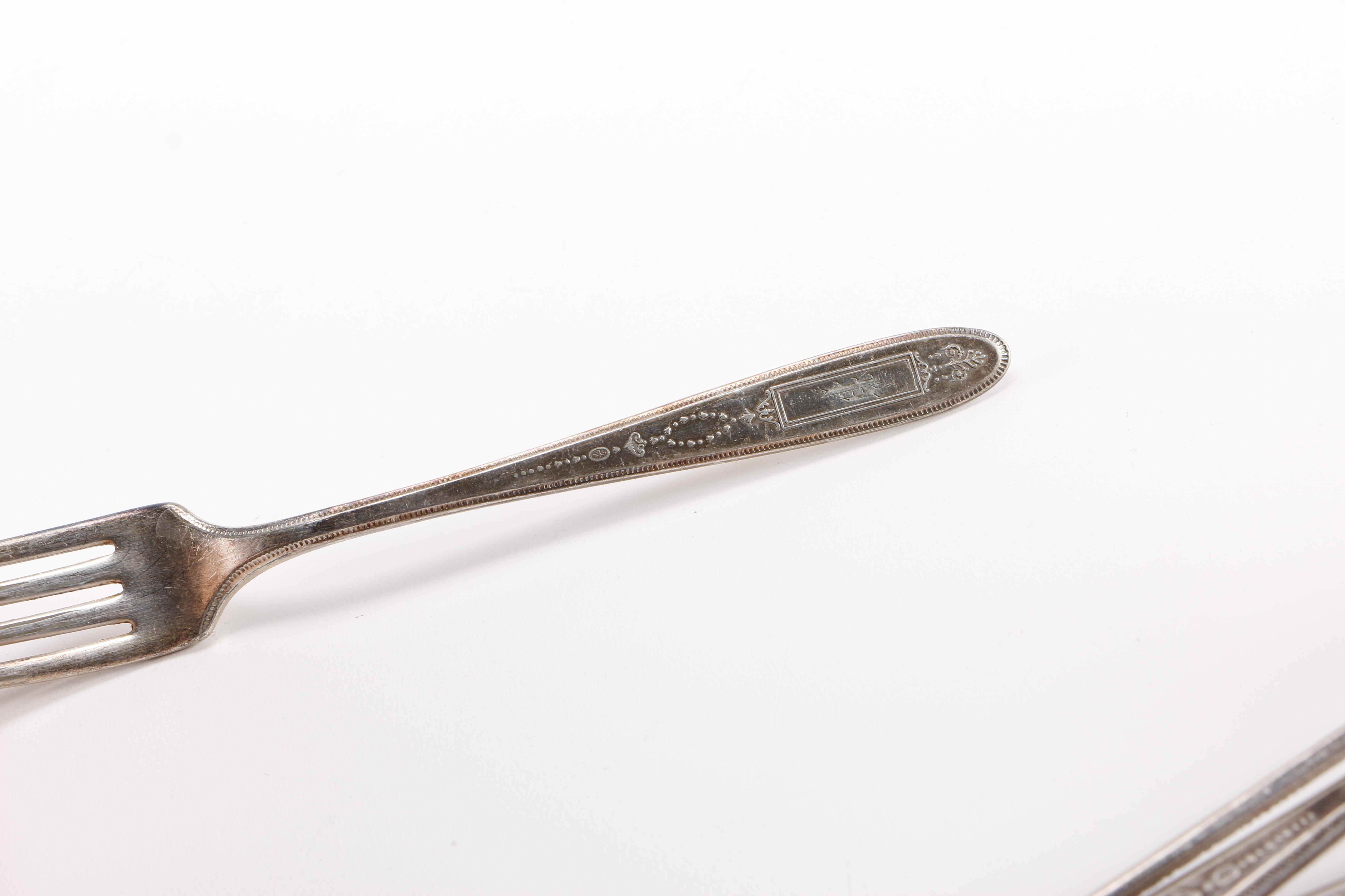 Collection of Silver Plate Flatware