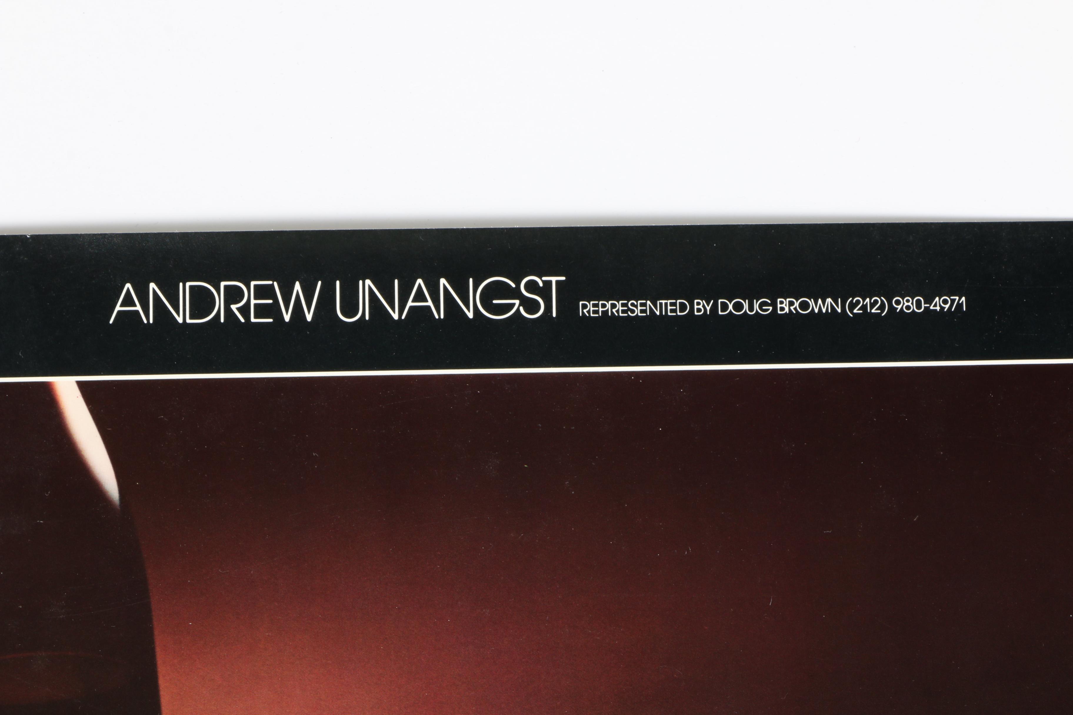 Andrew Unangst Offset Lithograph Poster Prints