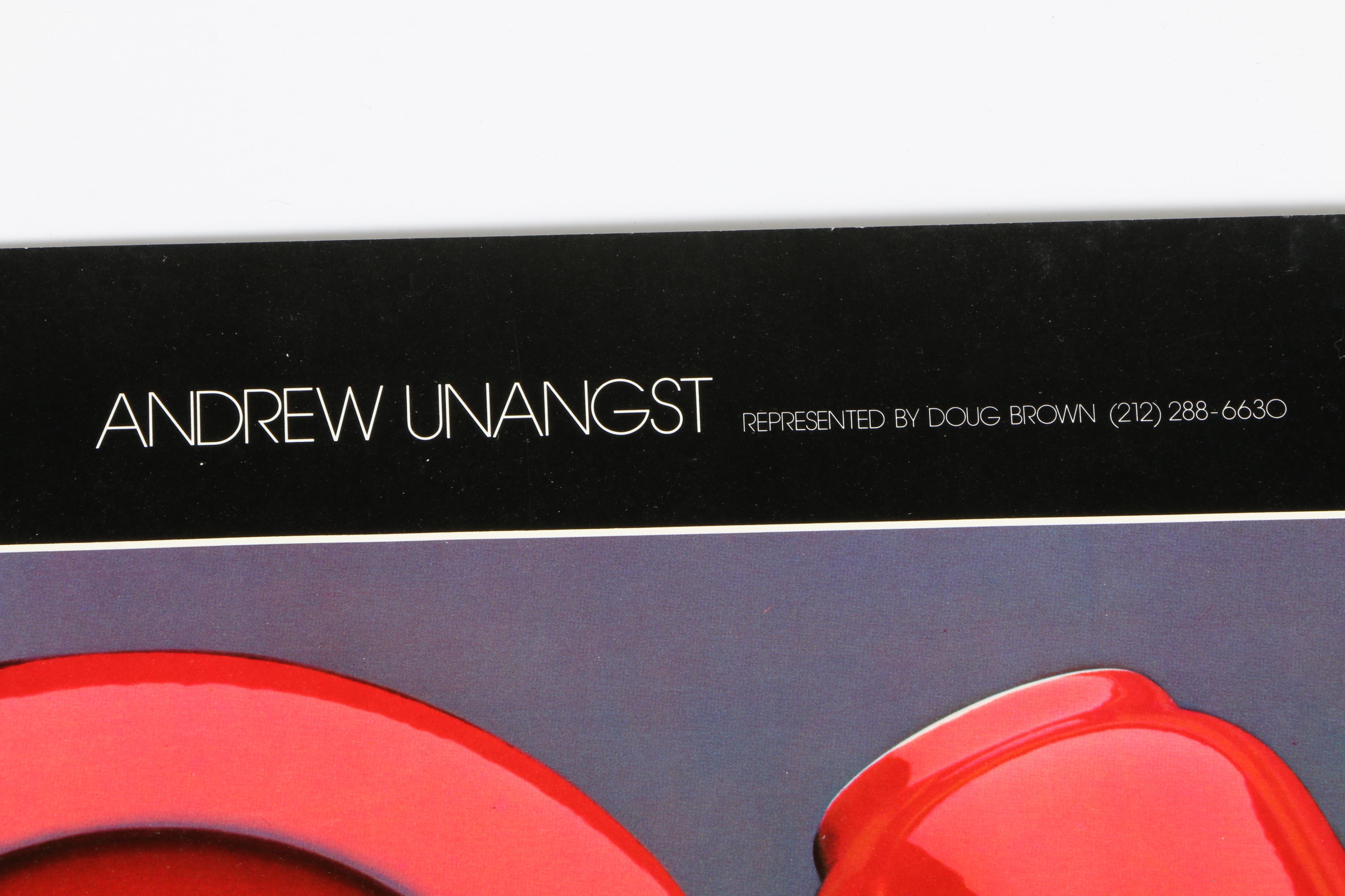 Andrew Unangst Offset Lithograph Poster Prints