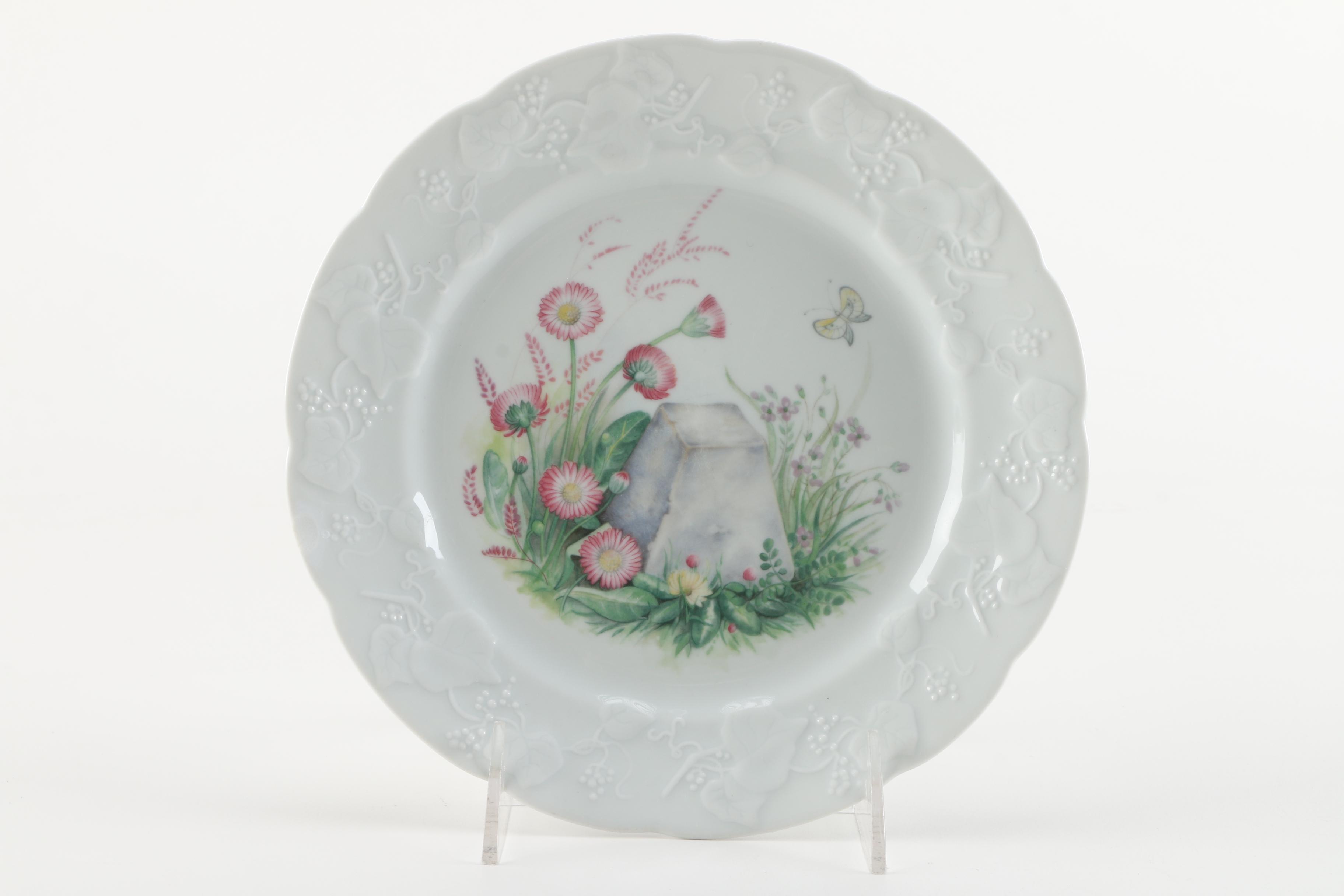 Vintage Lierre Sauvage Plates