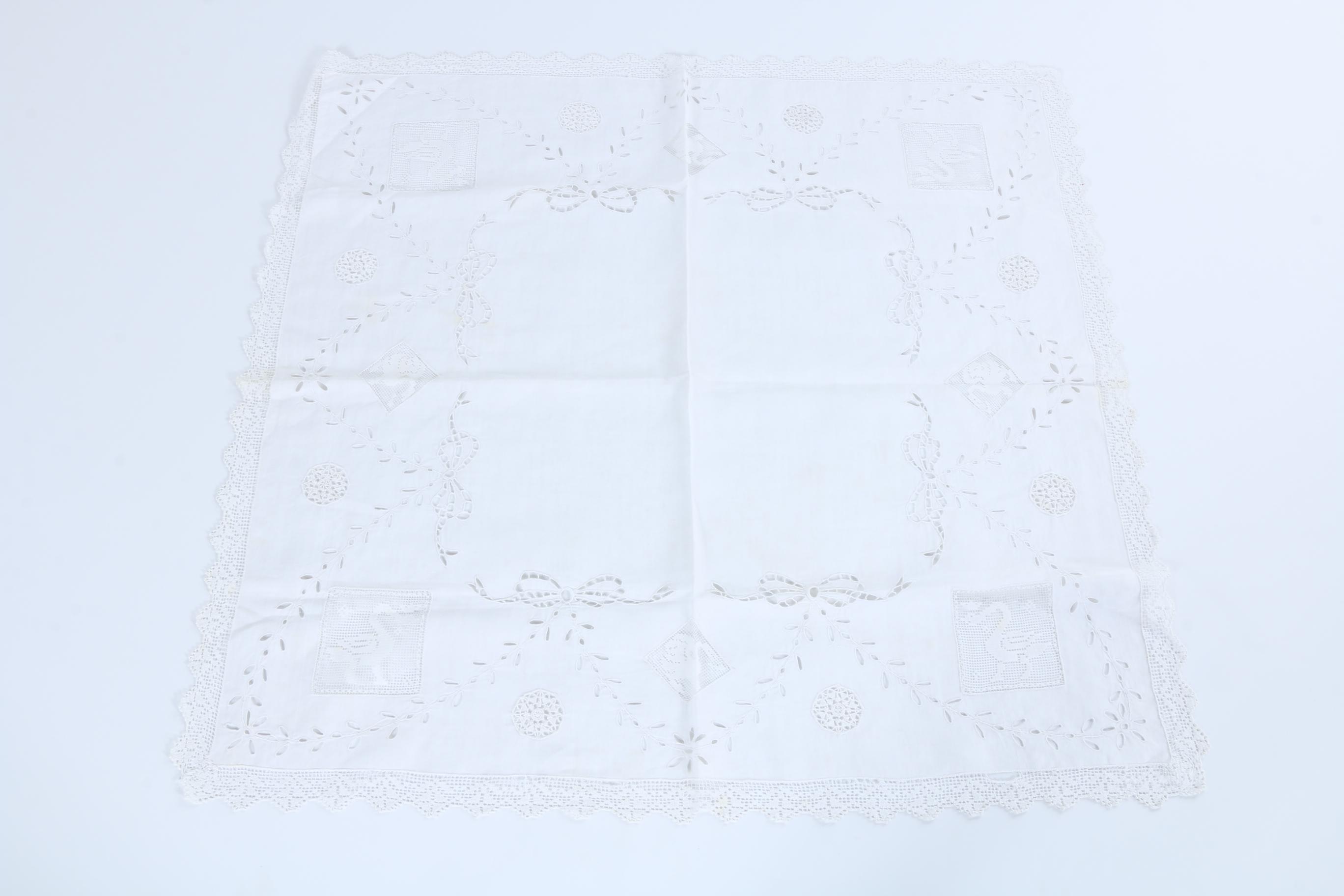 Eyelet and Embroidered Linens