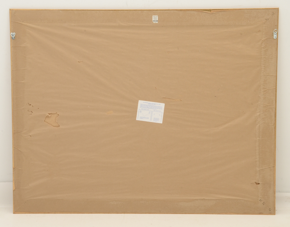 Large Frederick Pawla Offset Lithograph "Sailboat, Santa Barbara"