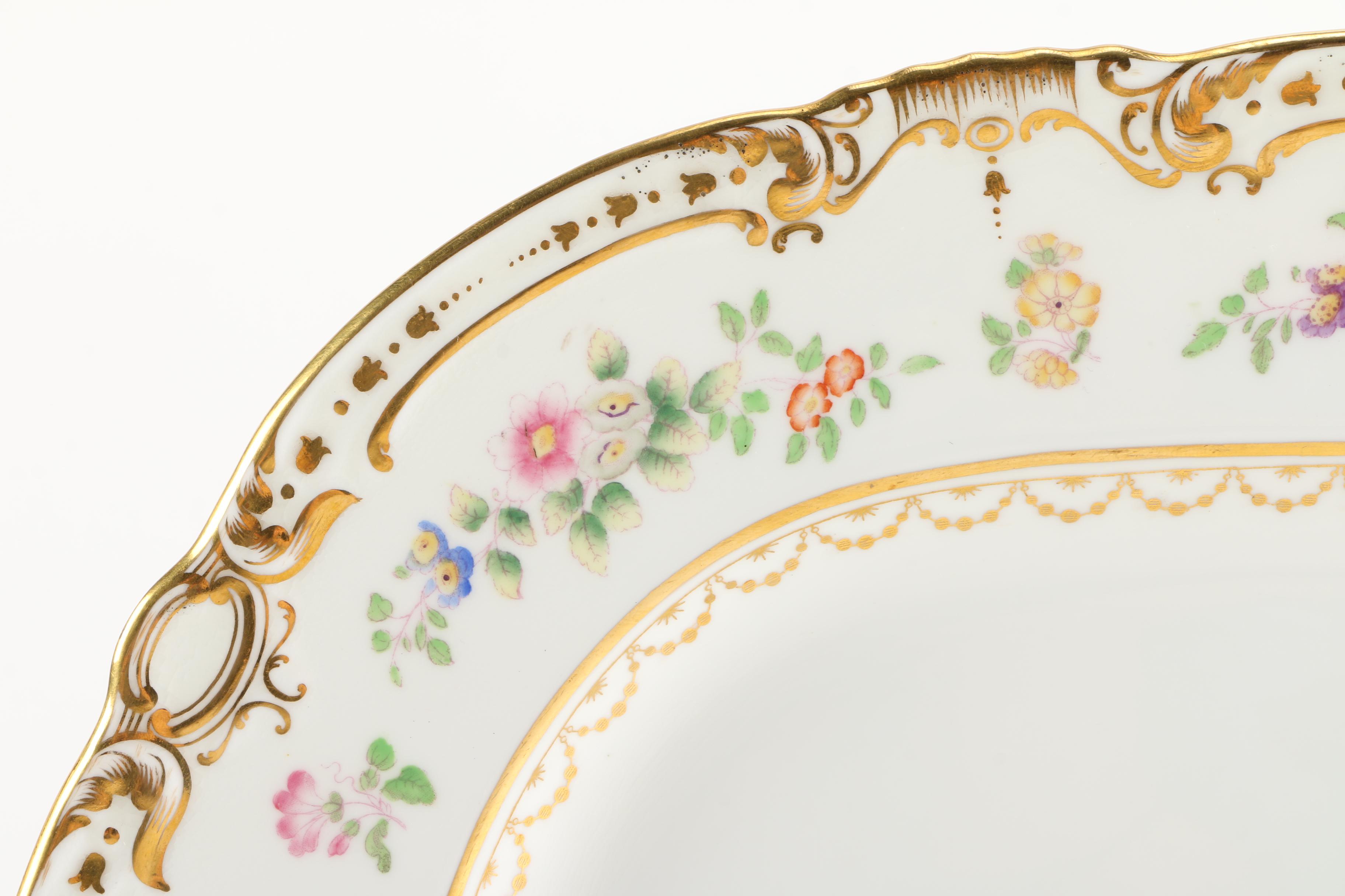 Floral Platters Featuring Mintons