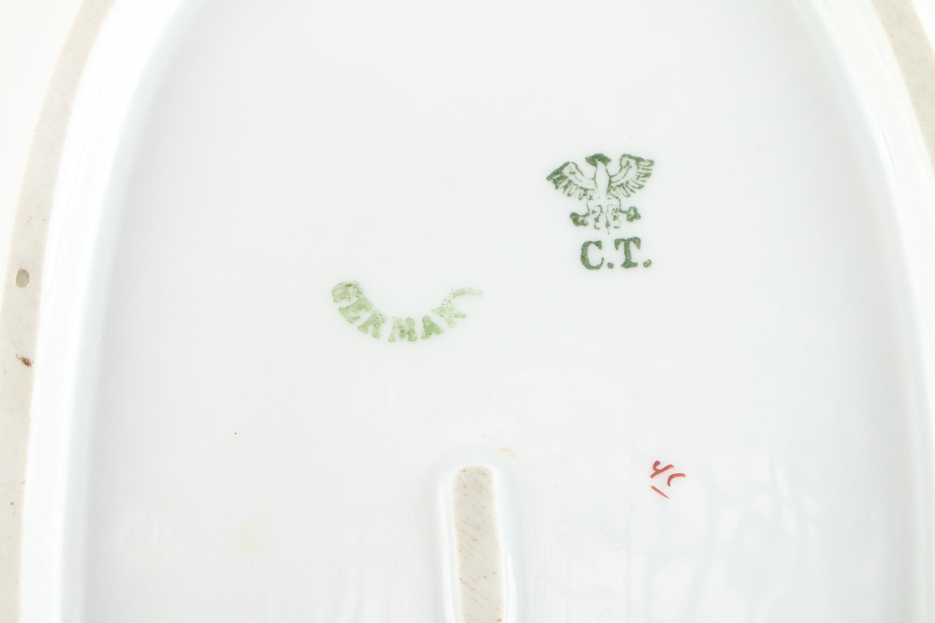 Floral Platters Featuring Mintons