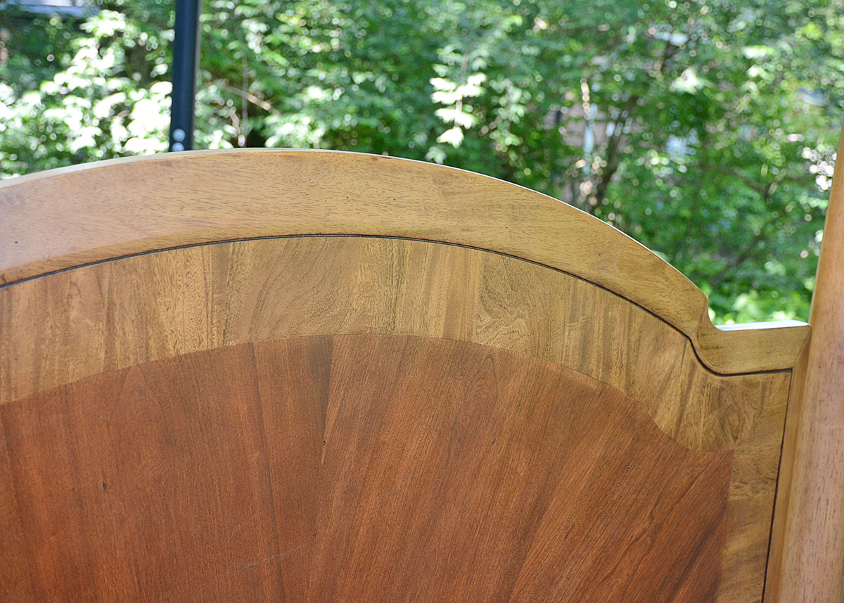 Queen Size Cherry Four Poster Bed Frame by Ashley Furniture