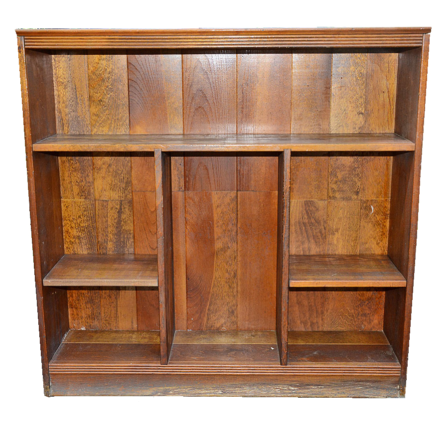Vintage Wooden Bookcase