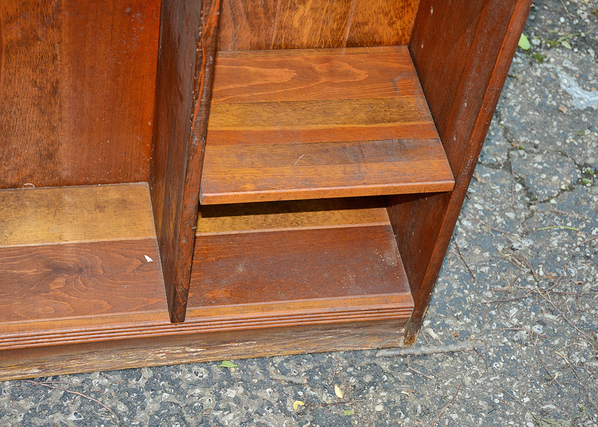 Vintage Wooden Bookcase