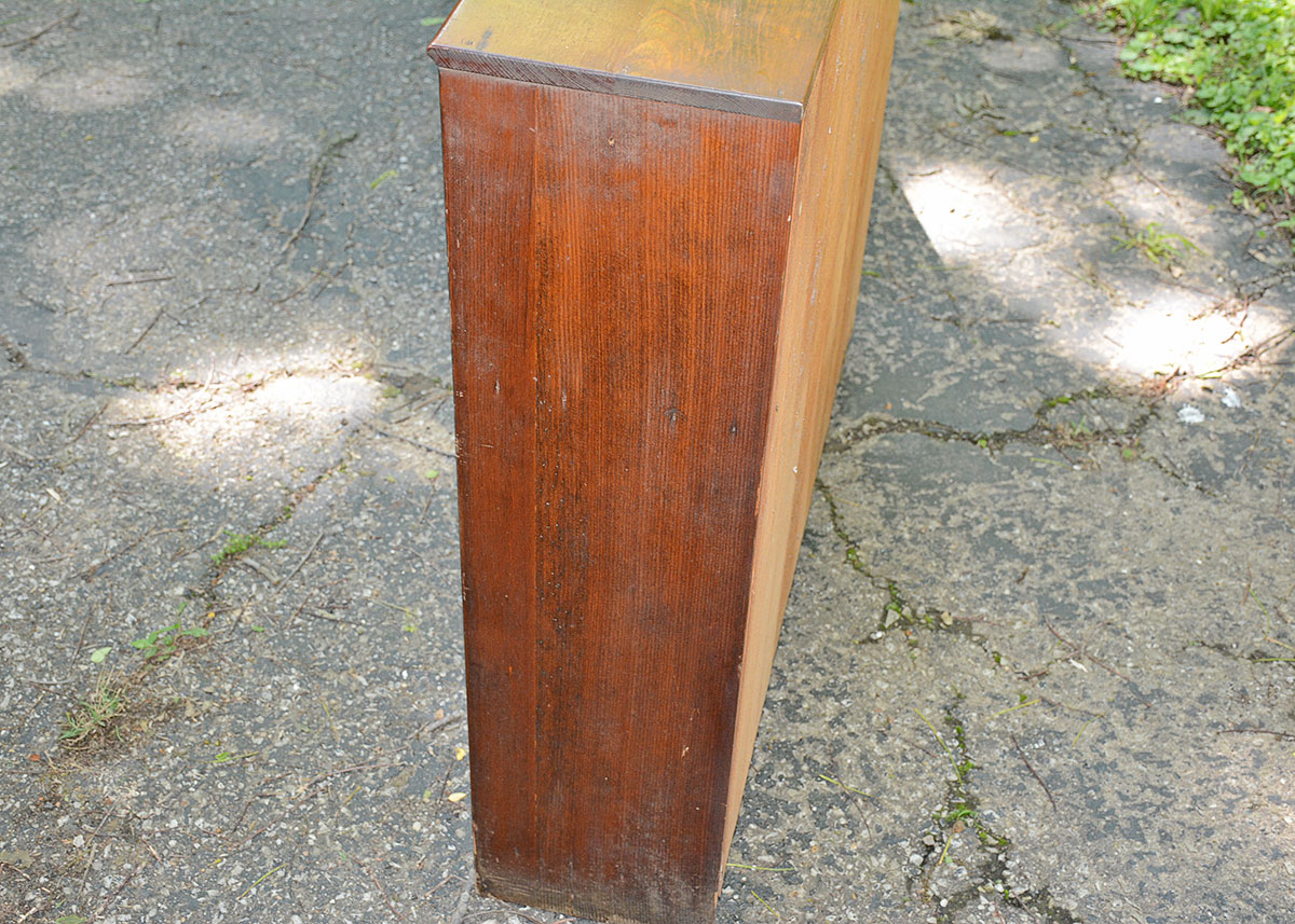 Vintage Wooden Bookcase