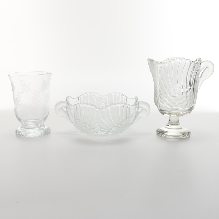 Ornate Glass Tableware