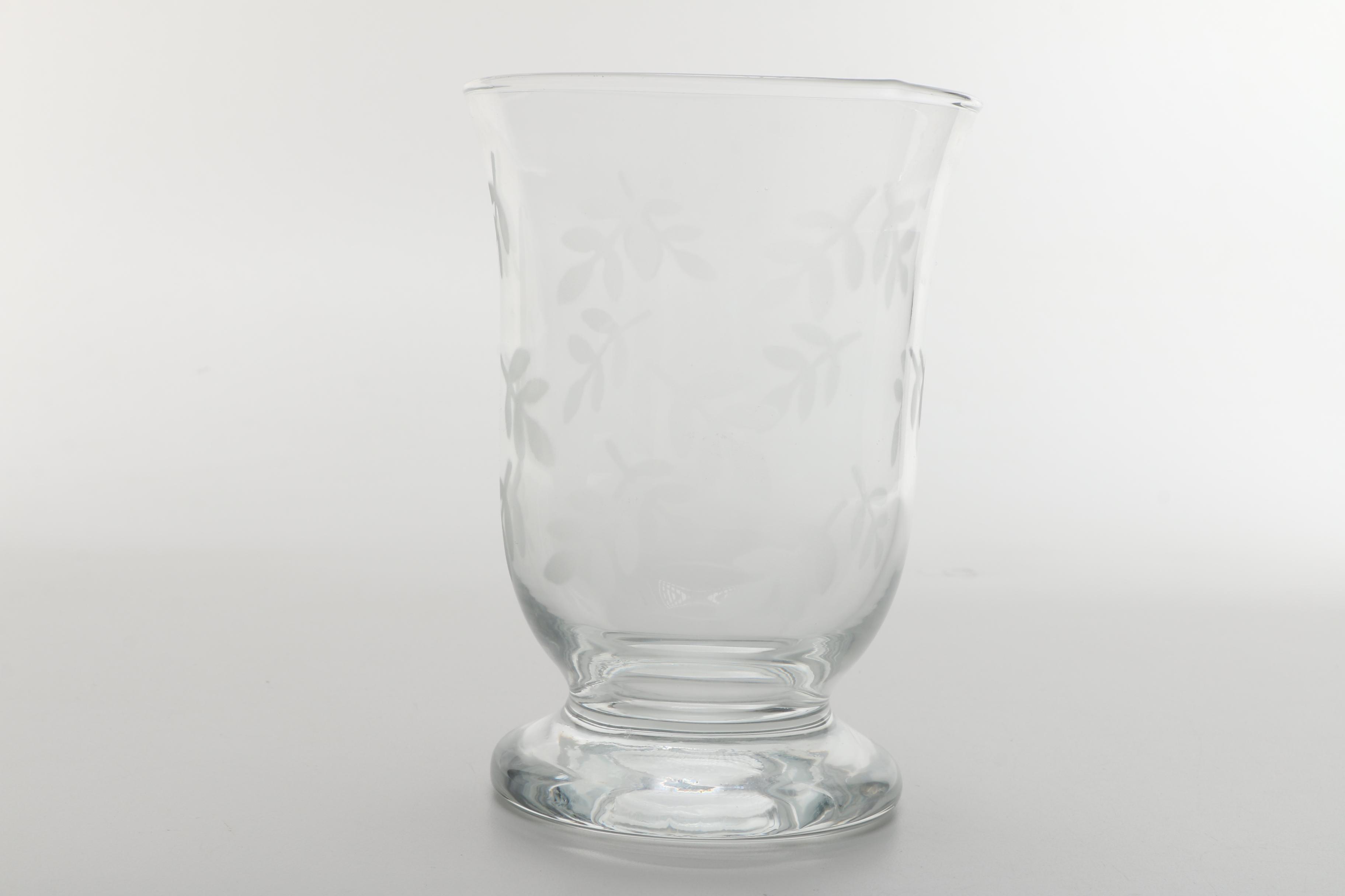 Ornate Glass Tableware